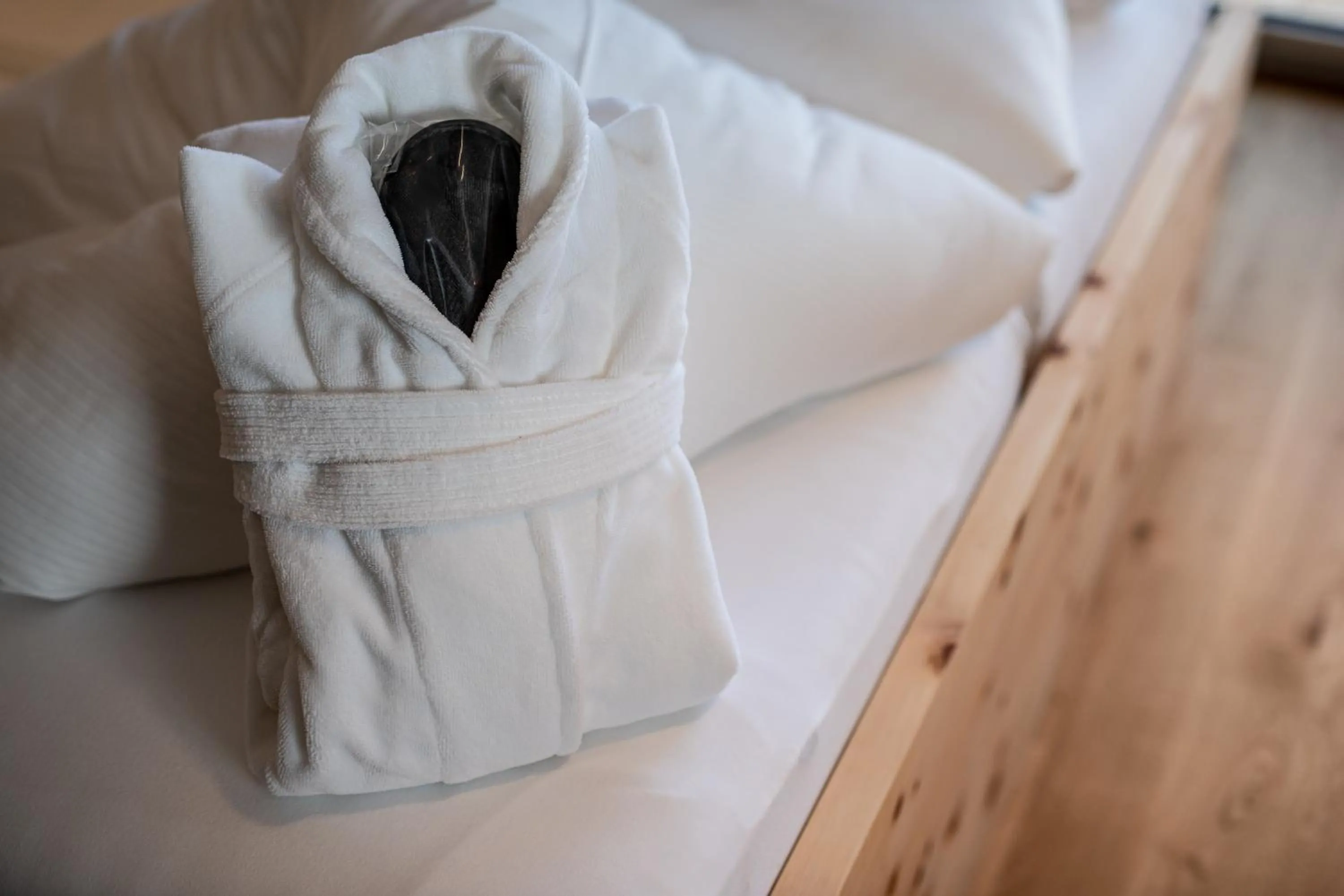 Bed in Naturhotel Tandler
