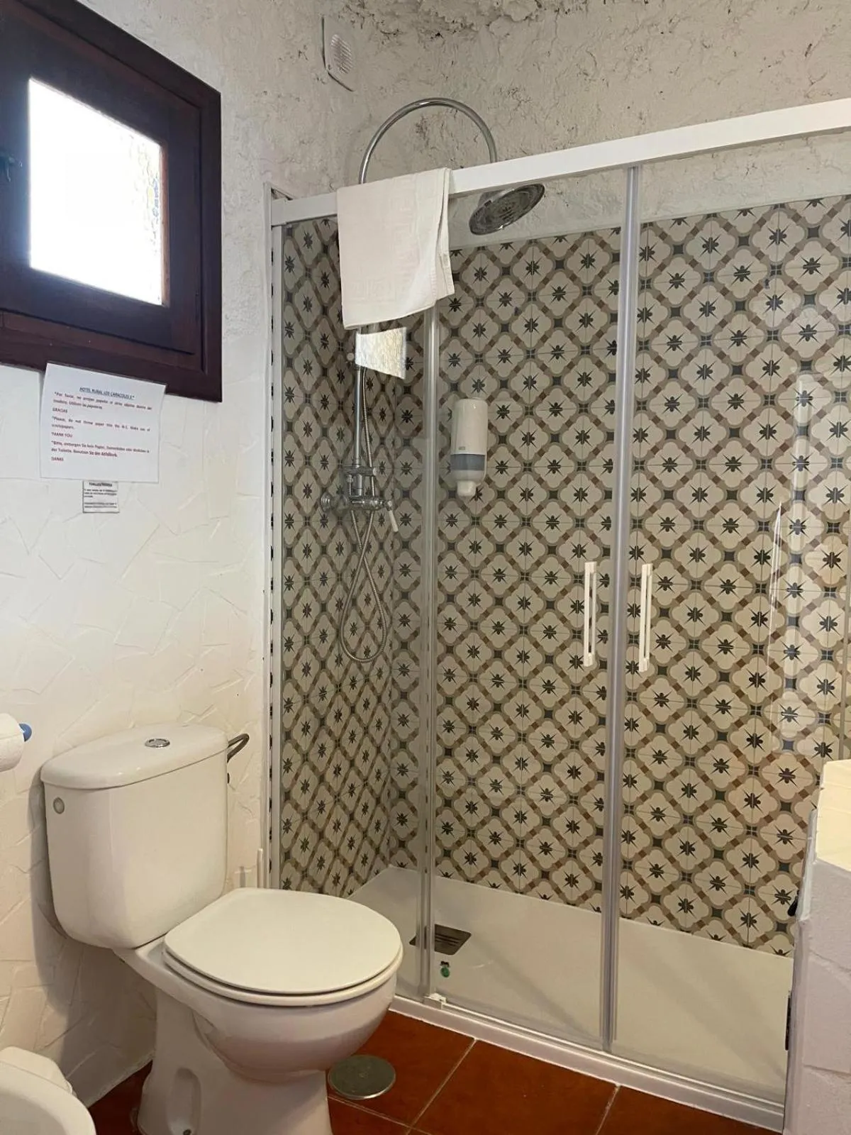 Bathroom in Hotel Rural los Caracoles