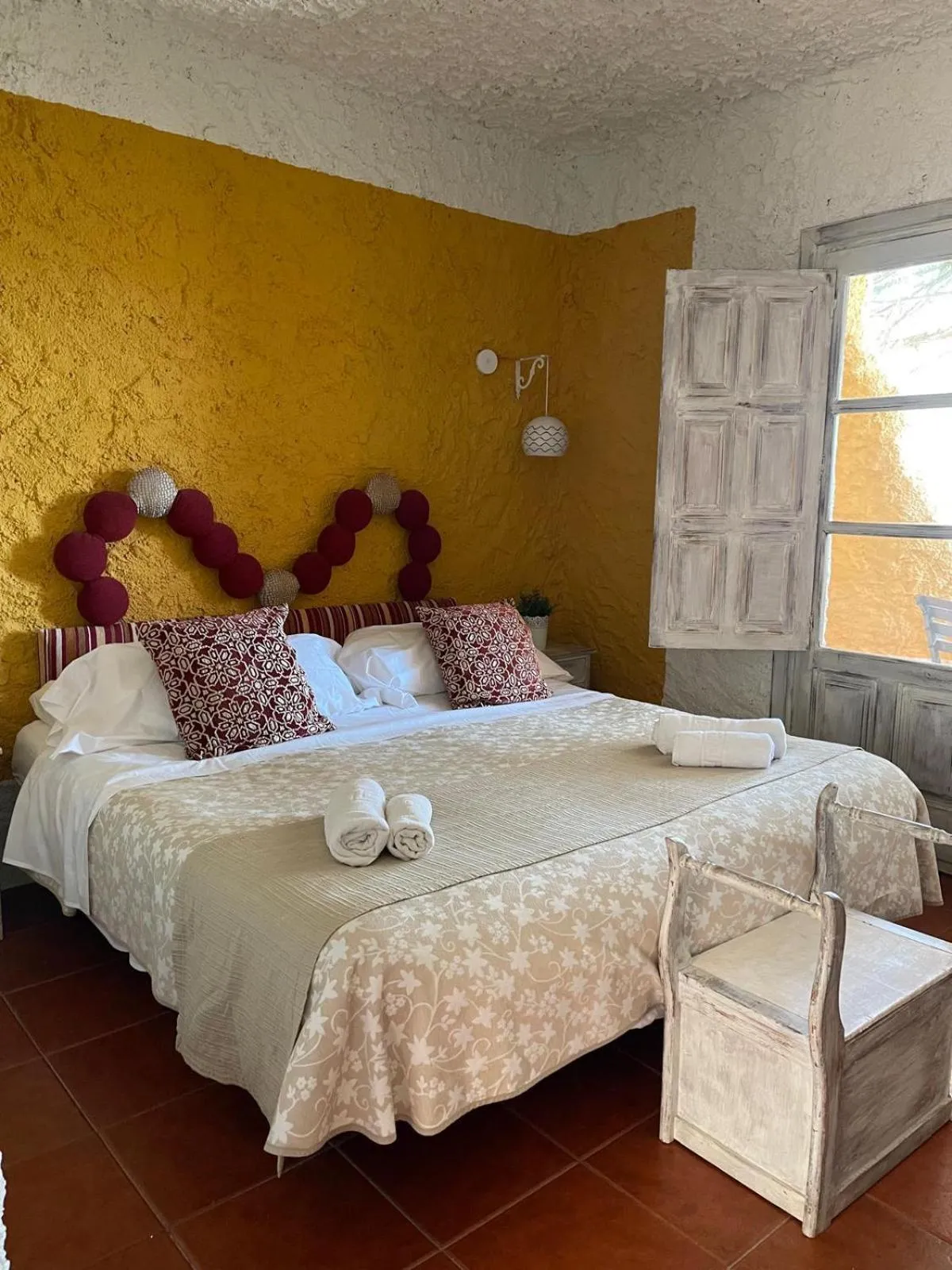 Bedroom, Bed in Hotel Rural los Caracoles