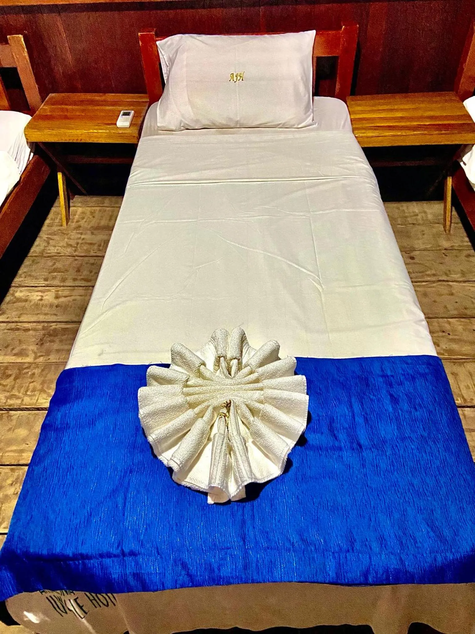 Bed in Amazonia Jungle Hotel