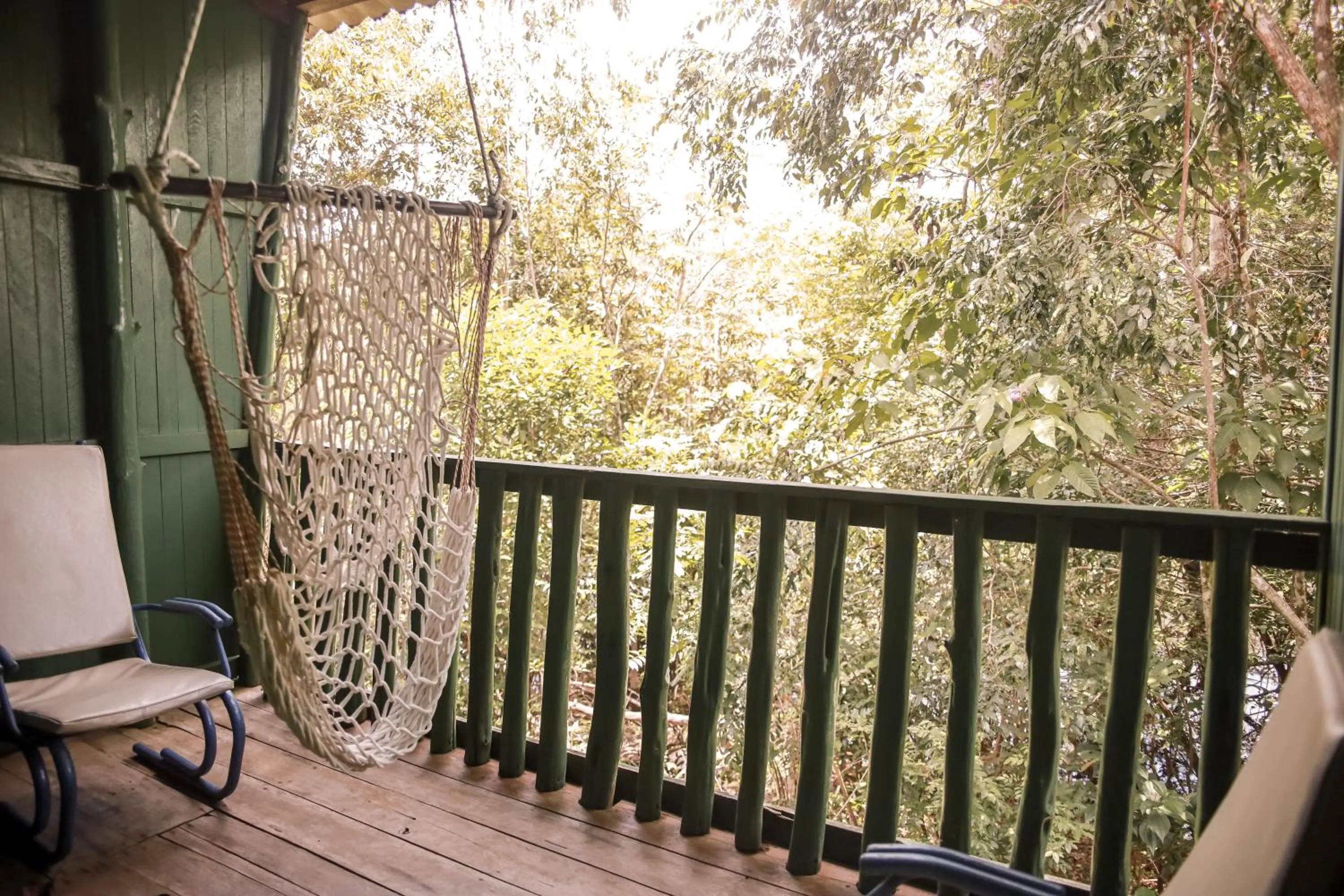 Patio in Amazonia Jungle Hotel