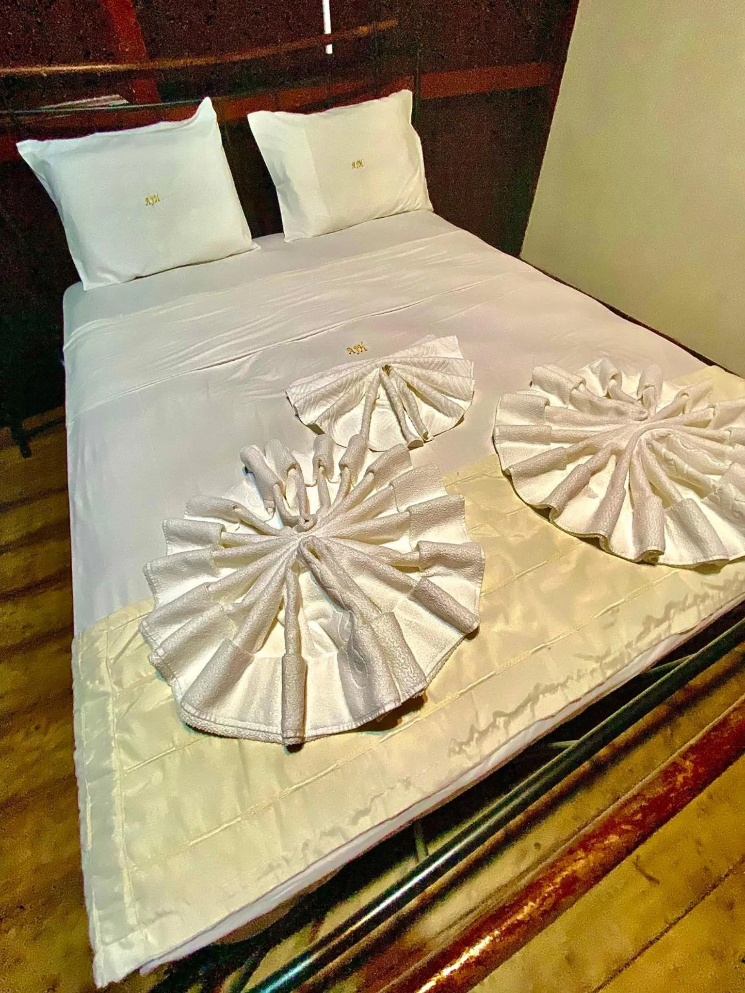 Bed in Amazonia Jungle Hotel