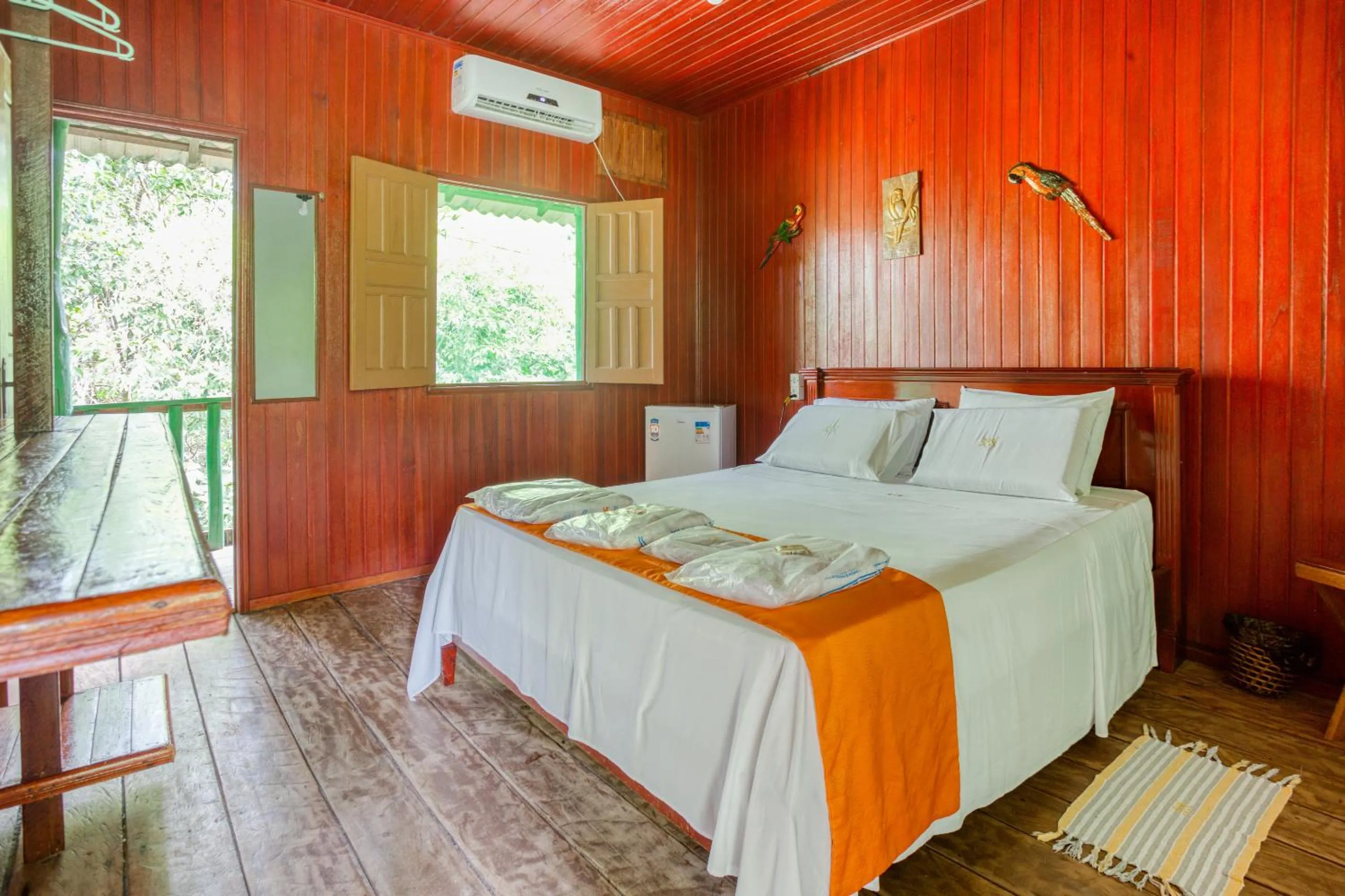 Bedroom in Amazonia Jungle Hotel