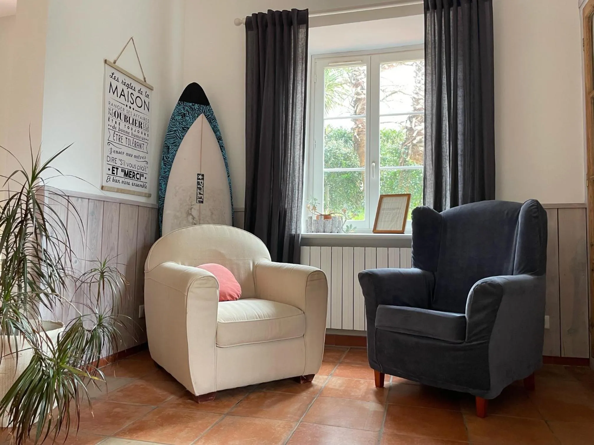 Communal lounge/ TV room in Domaine de Bassilour