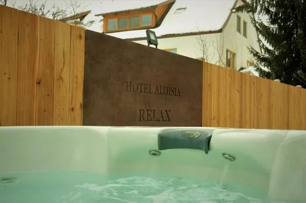 Hot Tub in Hotel Aloisia, Hotel Garni