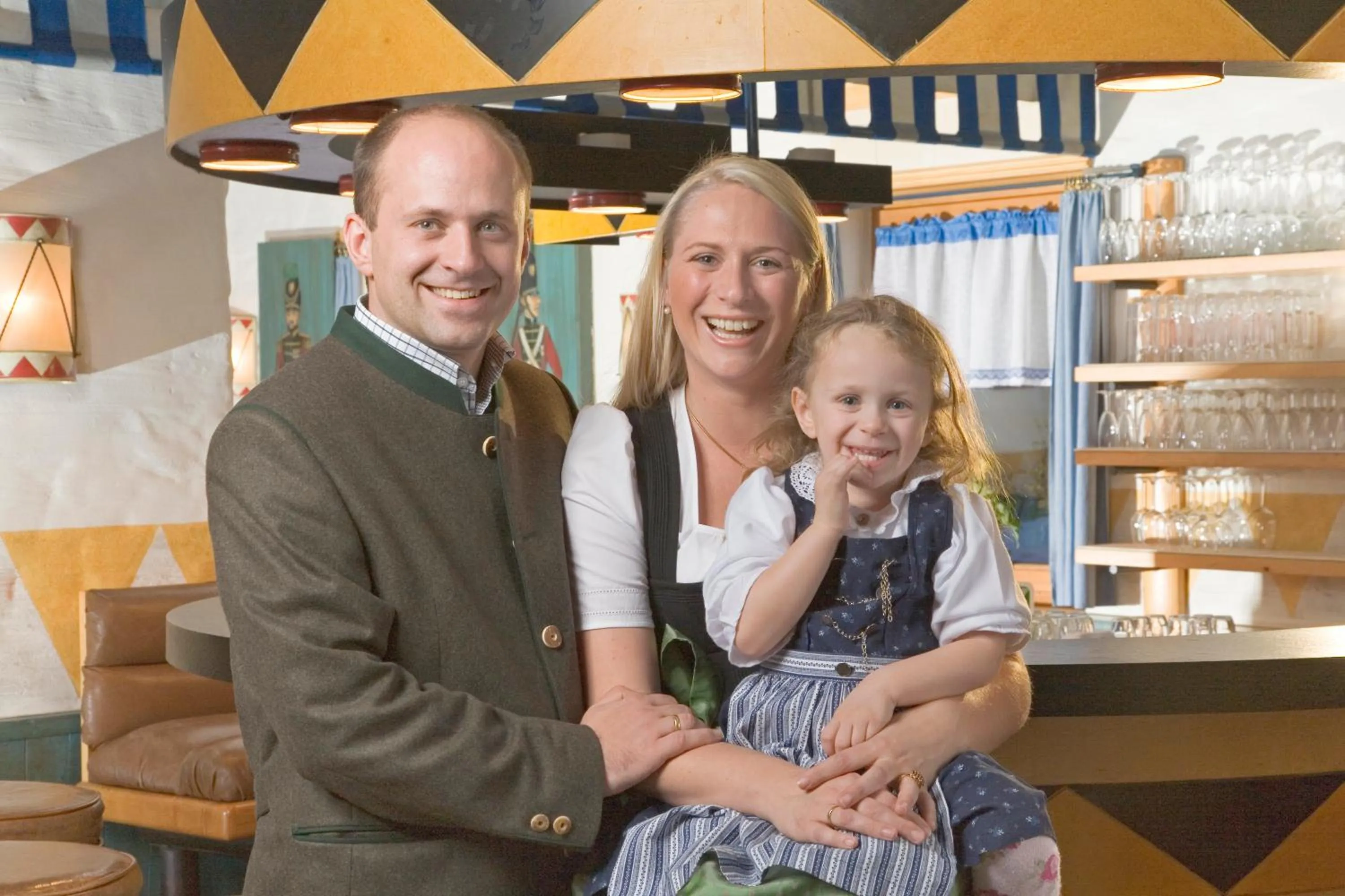 Family in Hotel Aloisia, Hotel Garni