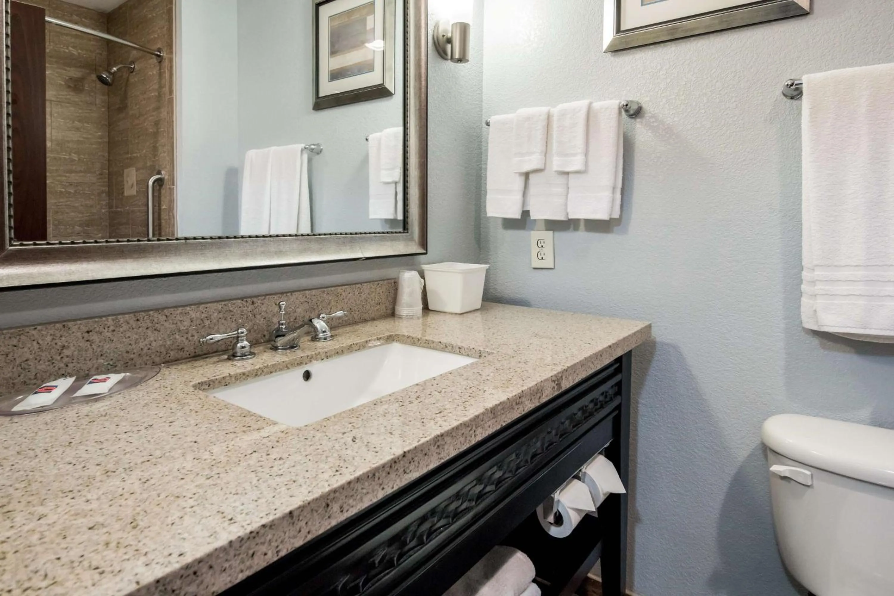 Bathroom in Motel 6-Mineral Wells, TX