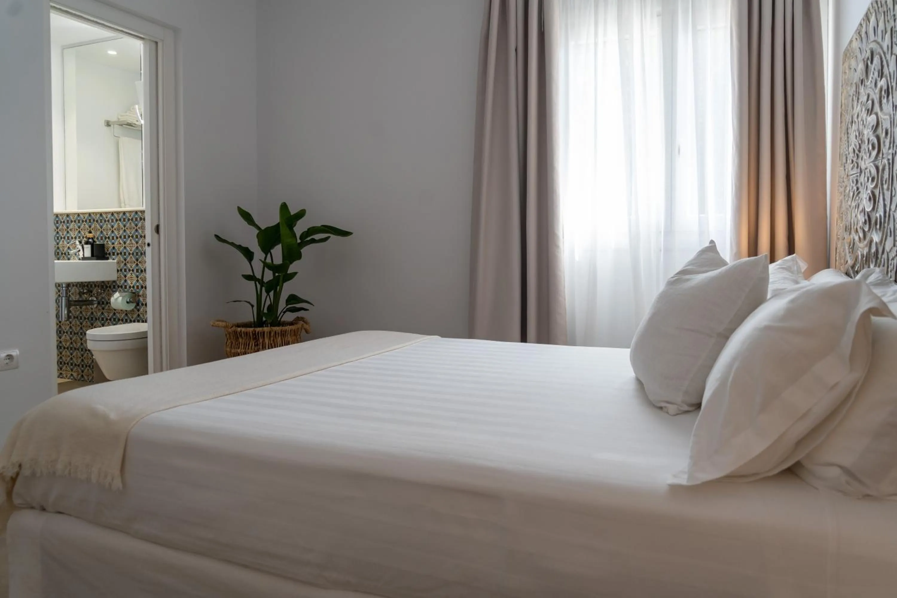 Bed in Guesthouse Mōoreå