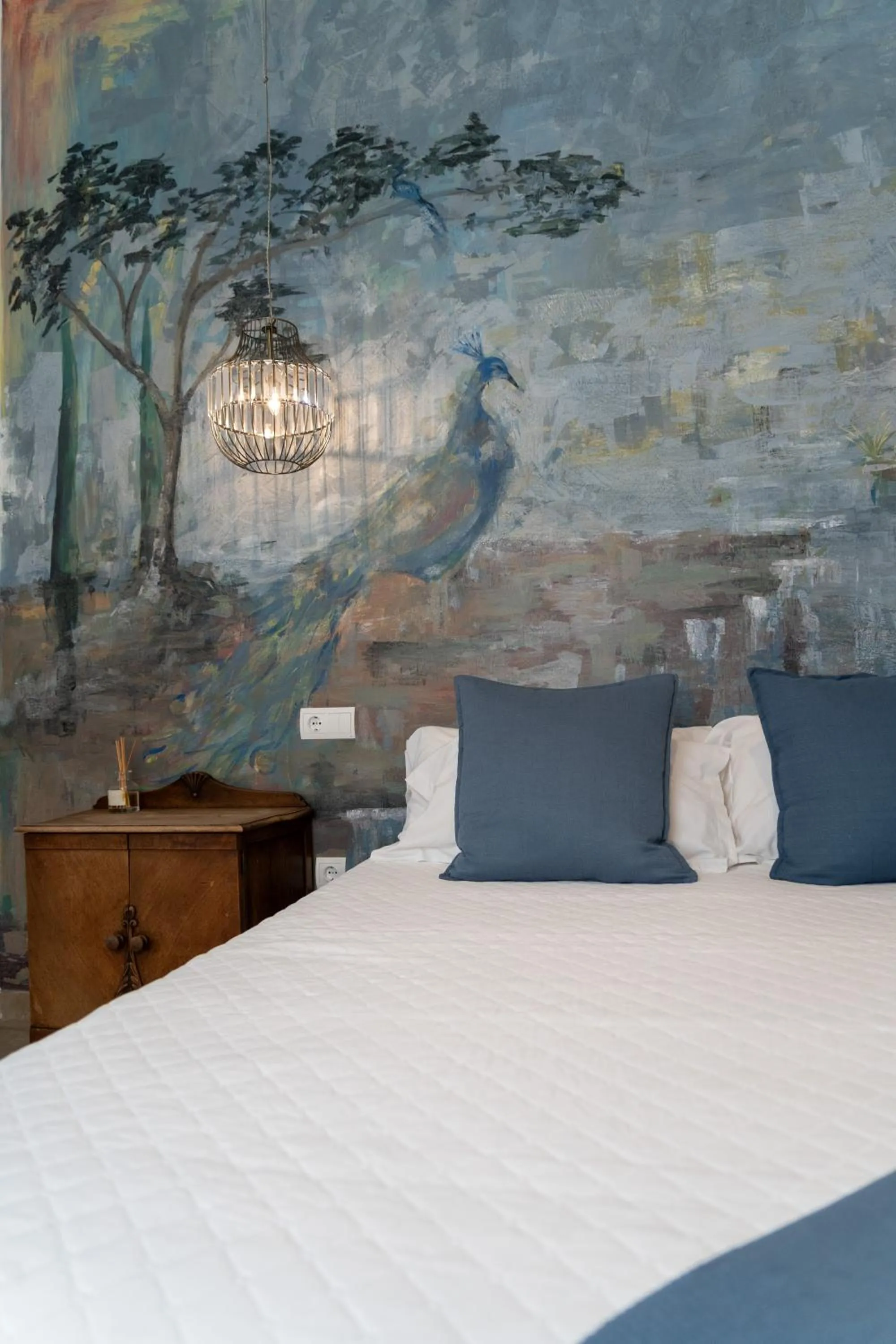Bed in Guesthouse Mōoreå