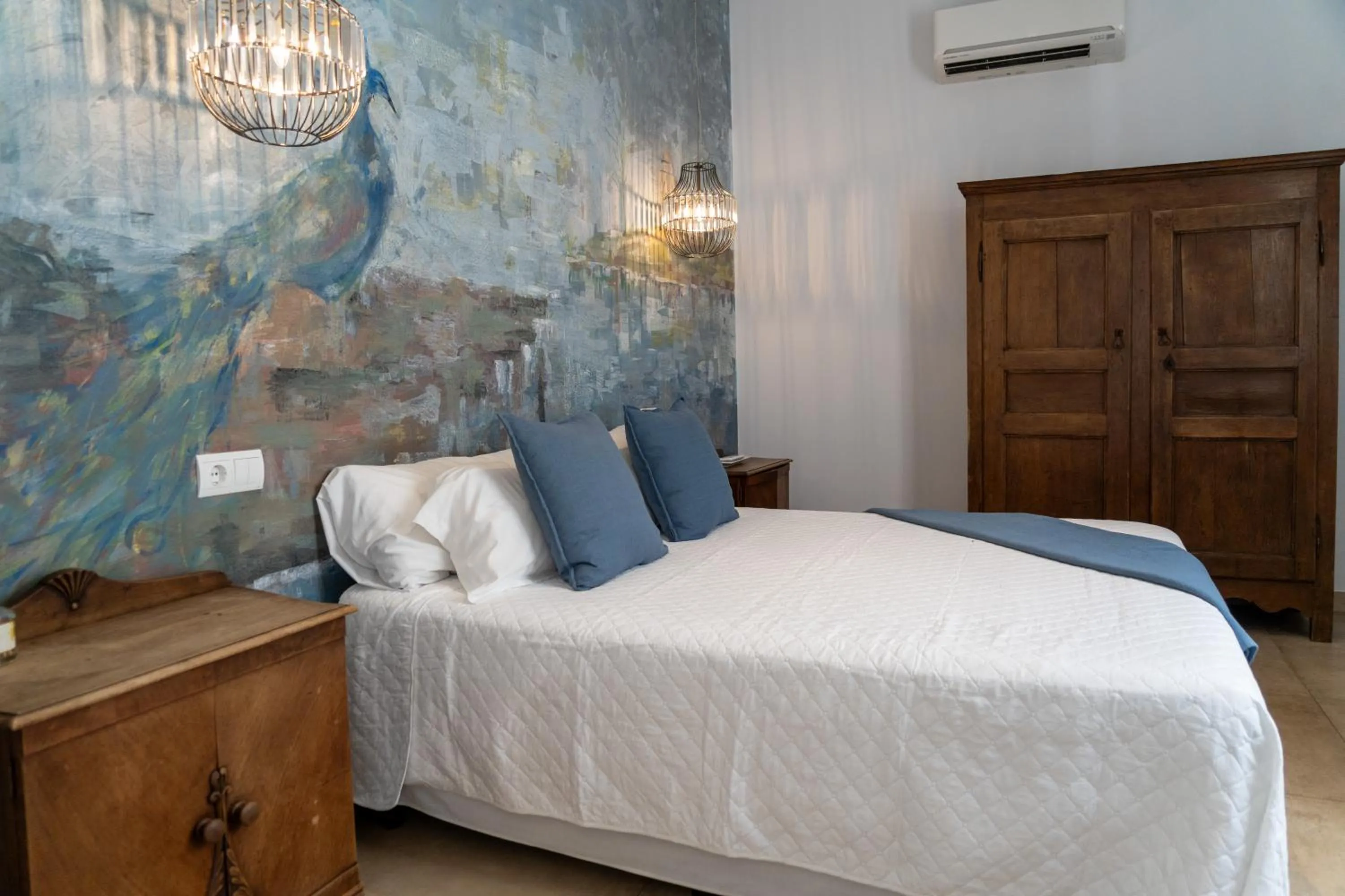 Bed in Guesthouse Mōoreå
