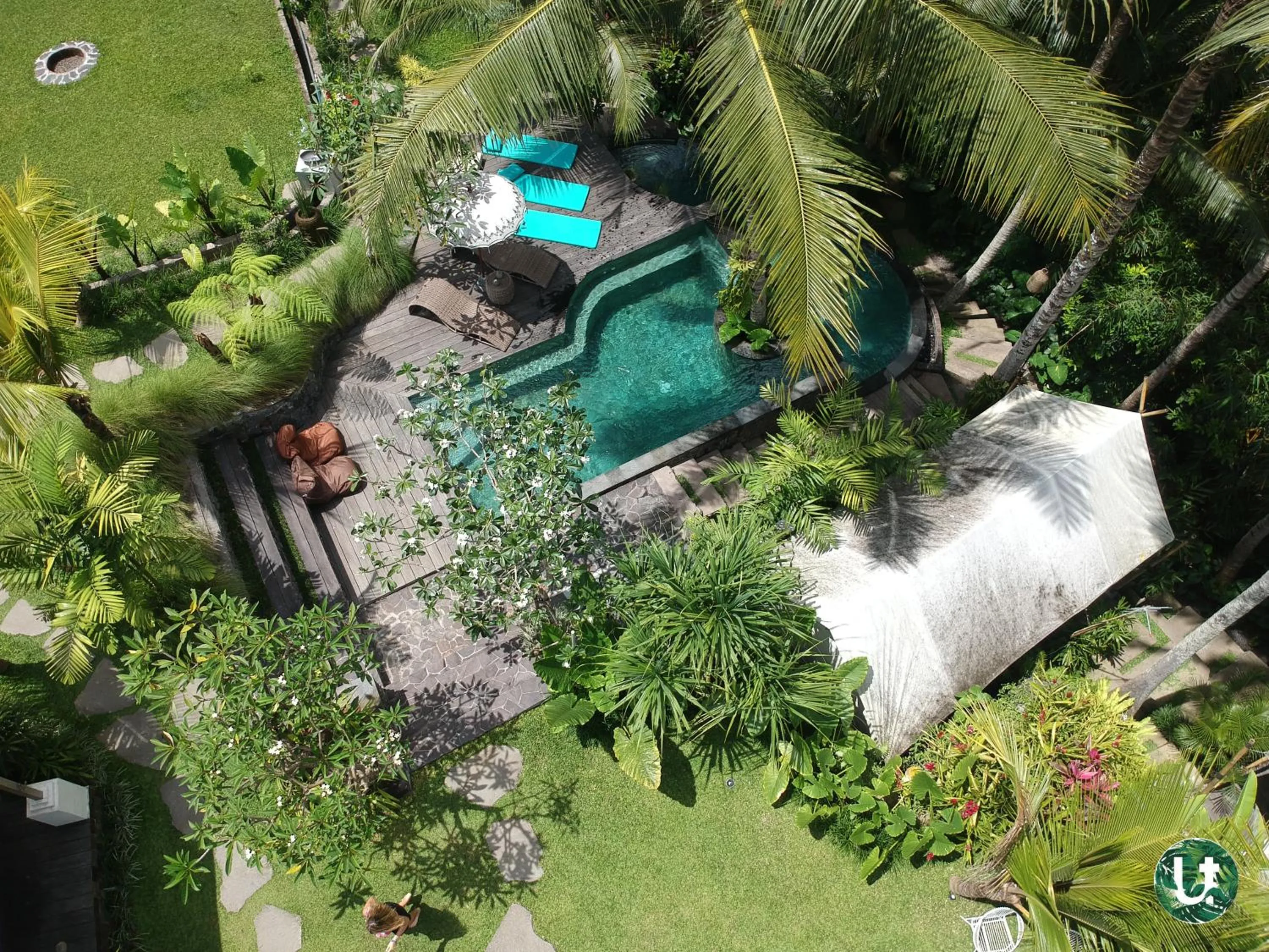 Garden view in Ubud Tropical