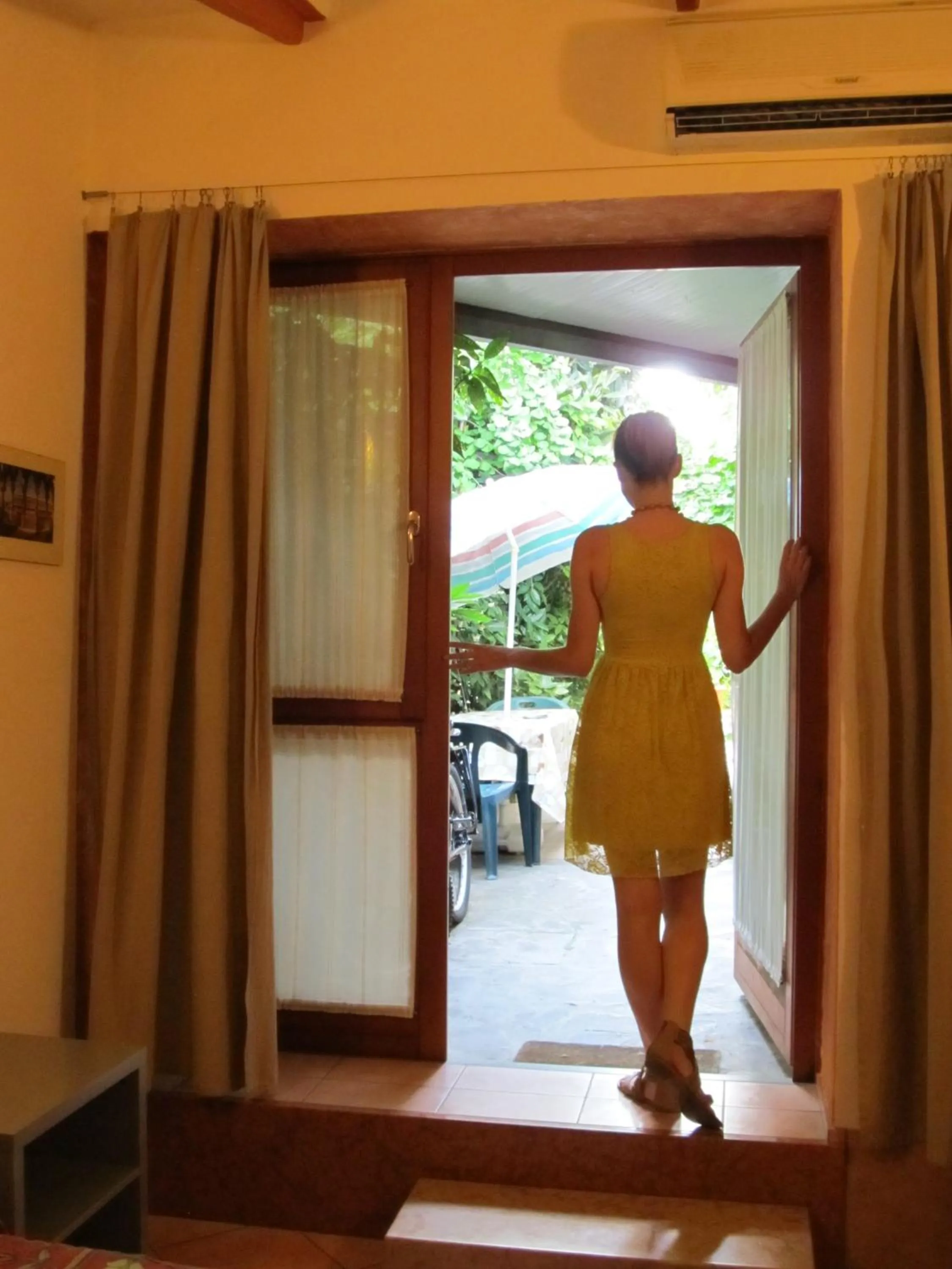 Garden view in B&B da NINA