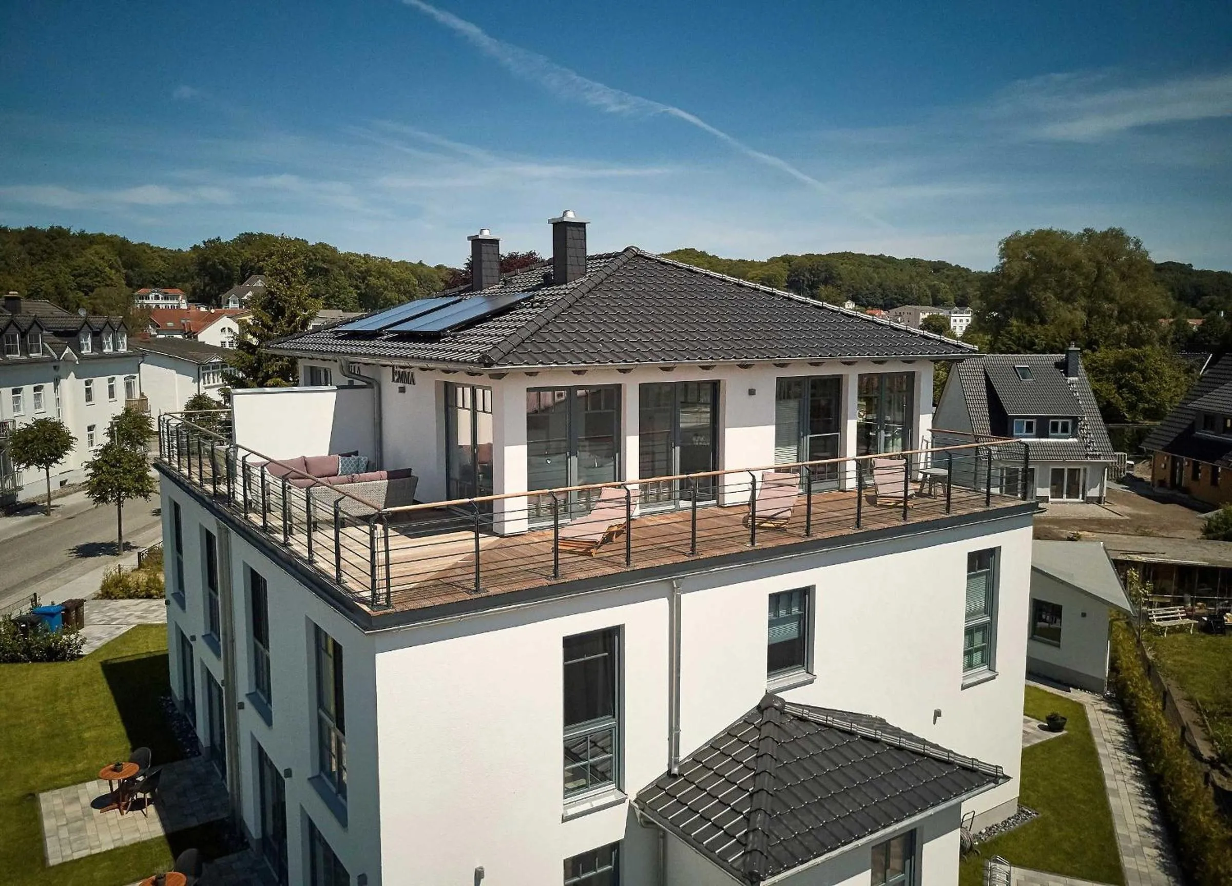 Bird's eye view in Villa Emma