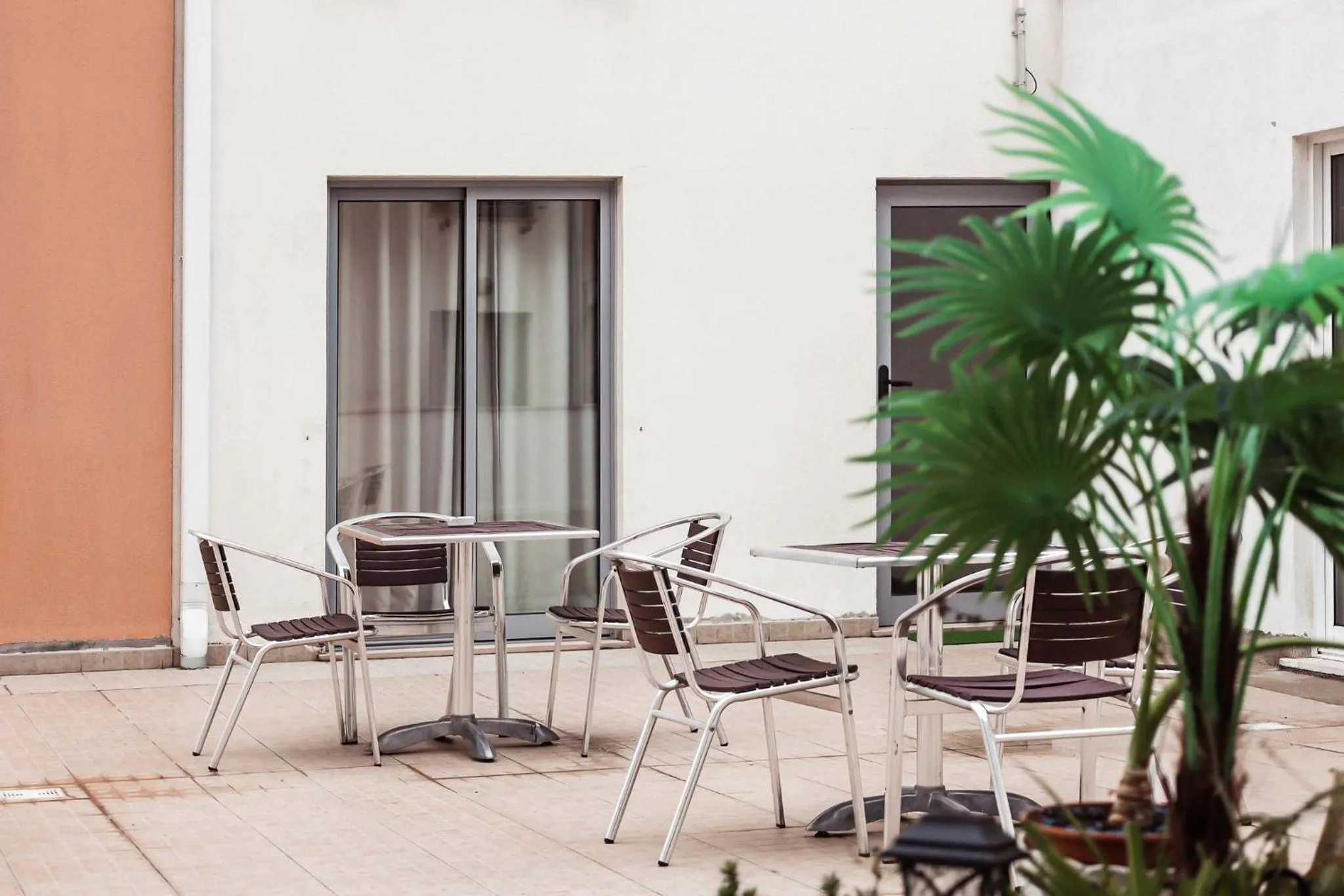 Patio in Vitoria Hotel