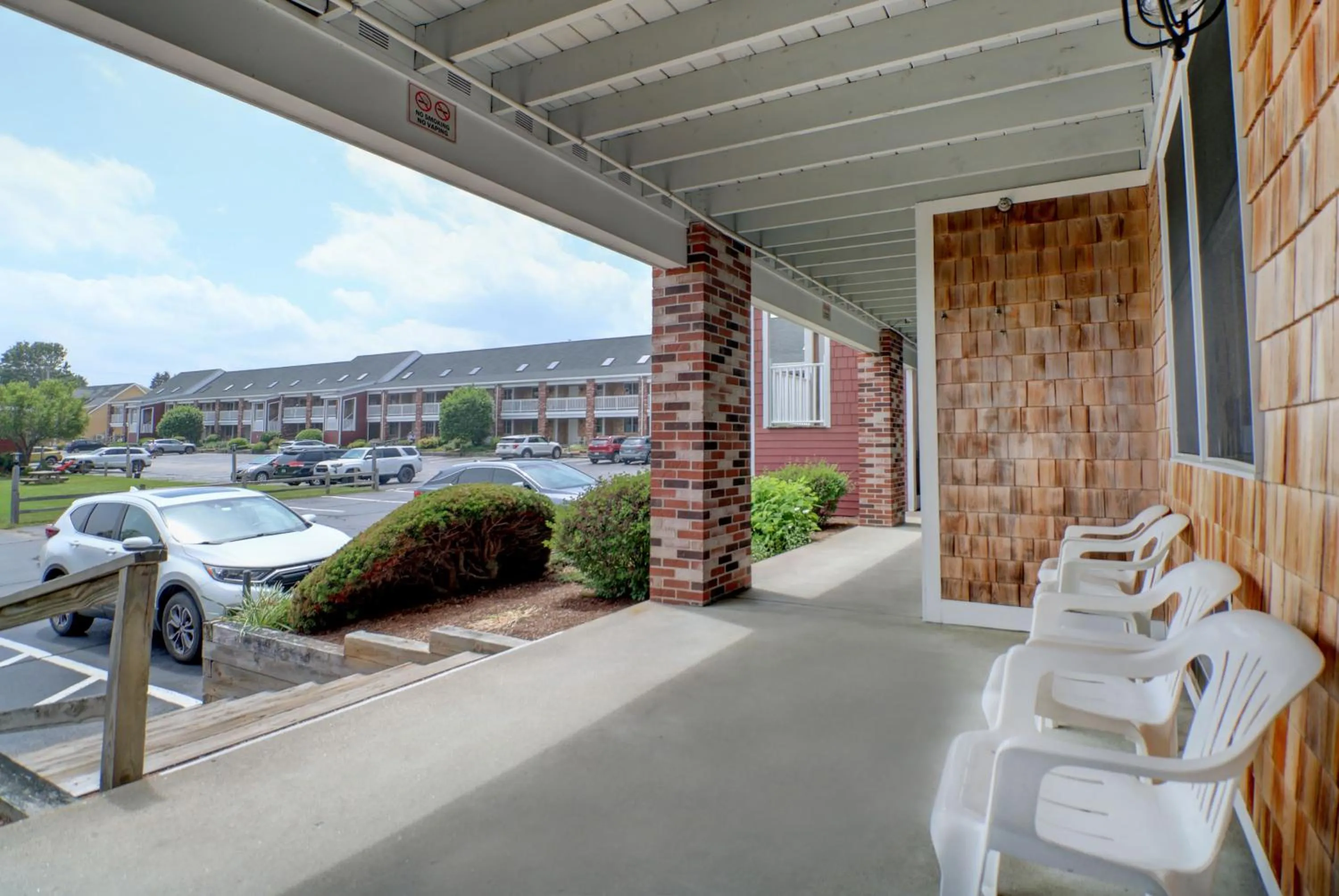 Property building in Misty Harbor Resort
