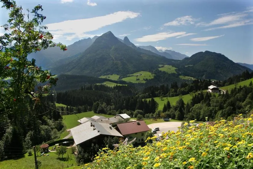 View (from property/room) in Alpenapartments Unterschlag