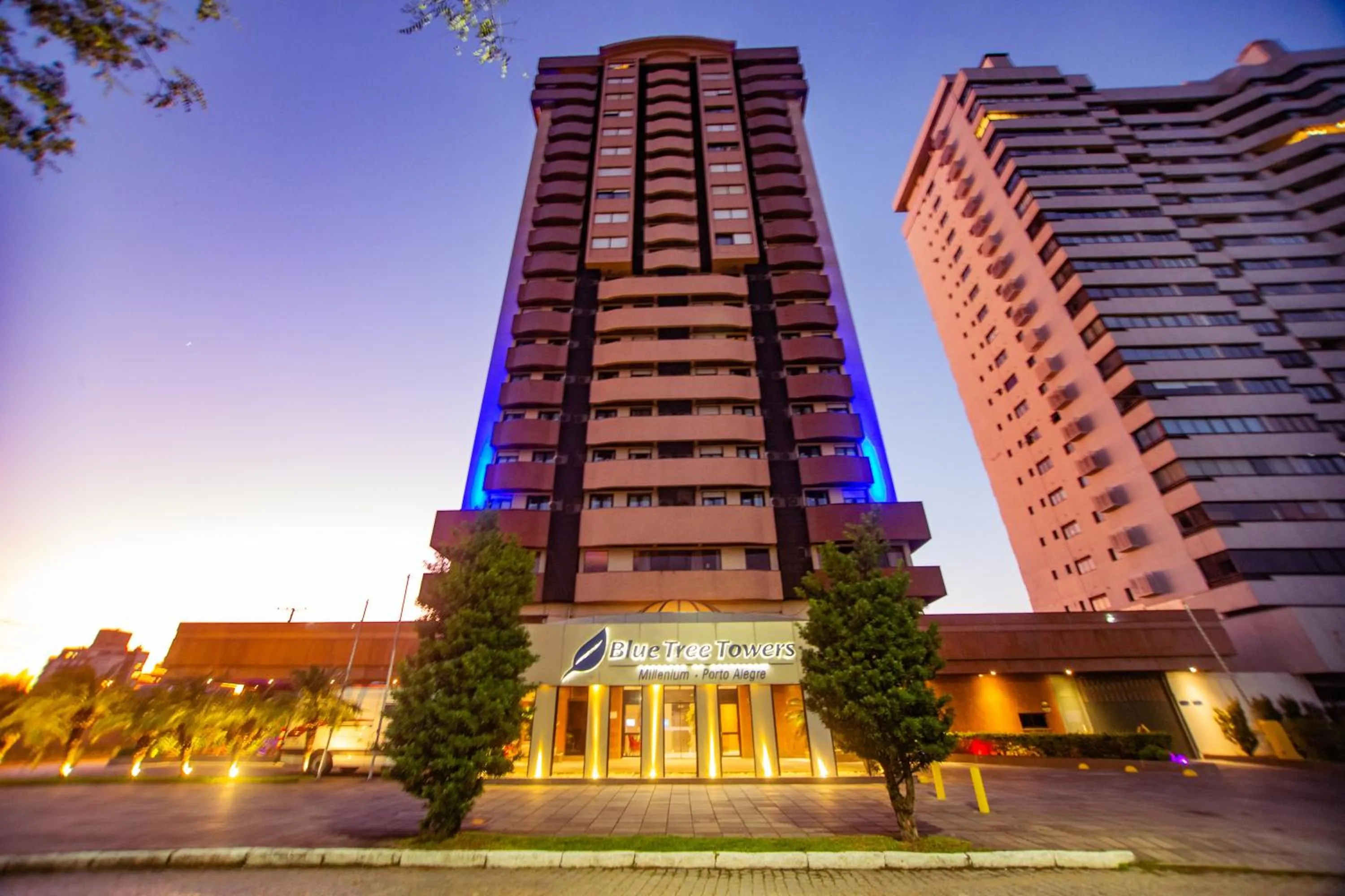 Property building in Blue Tree Towers Millenium Porto Alegre