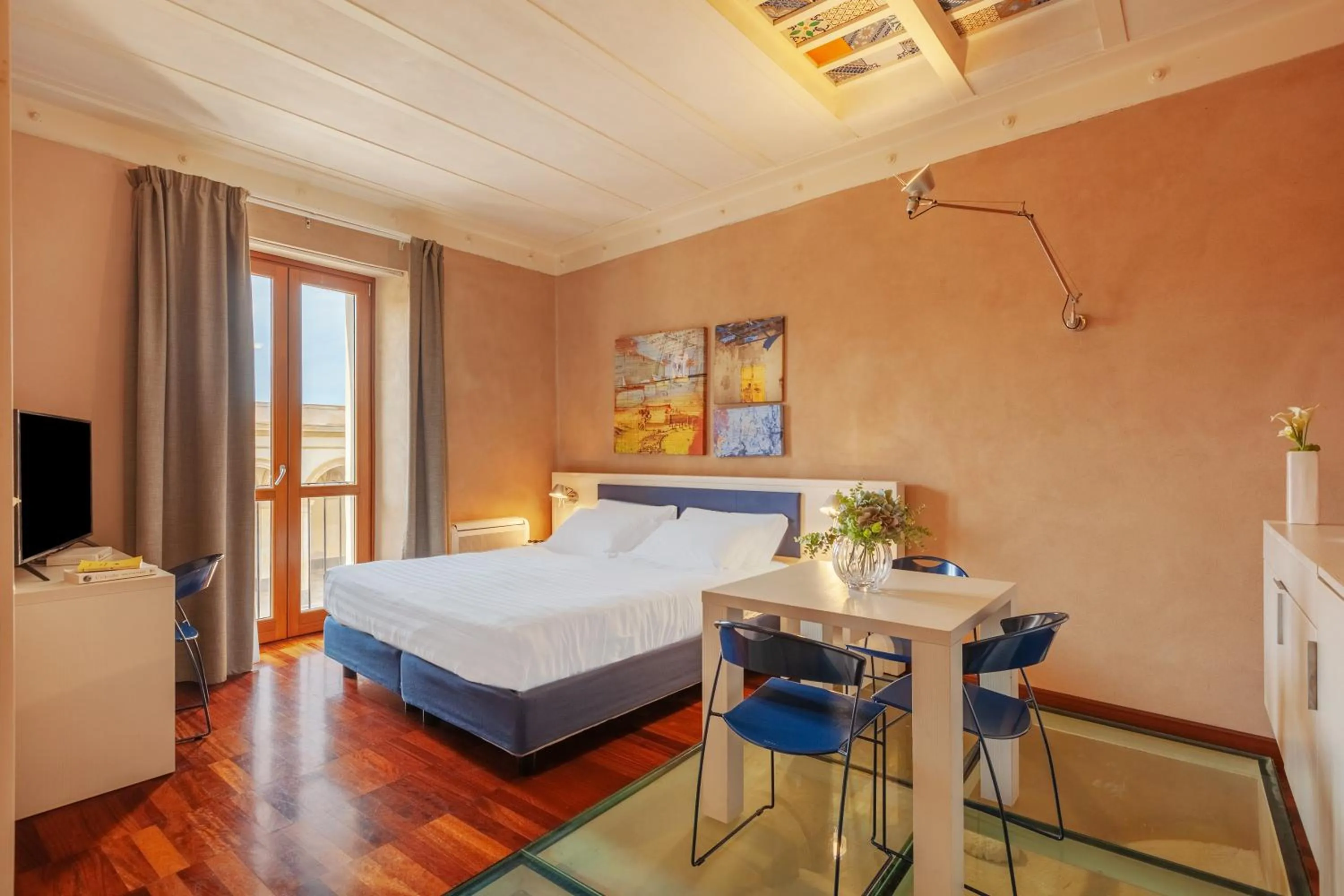 Photo of the whole room, Bed in Residence La Gancia