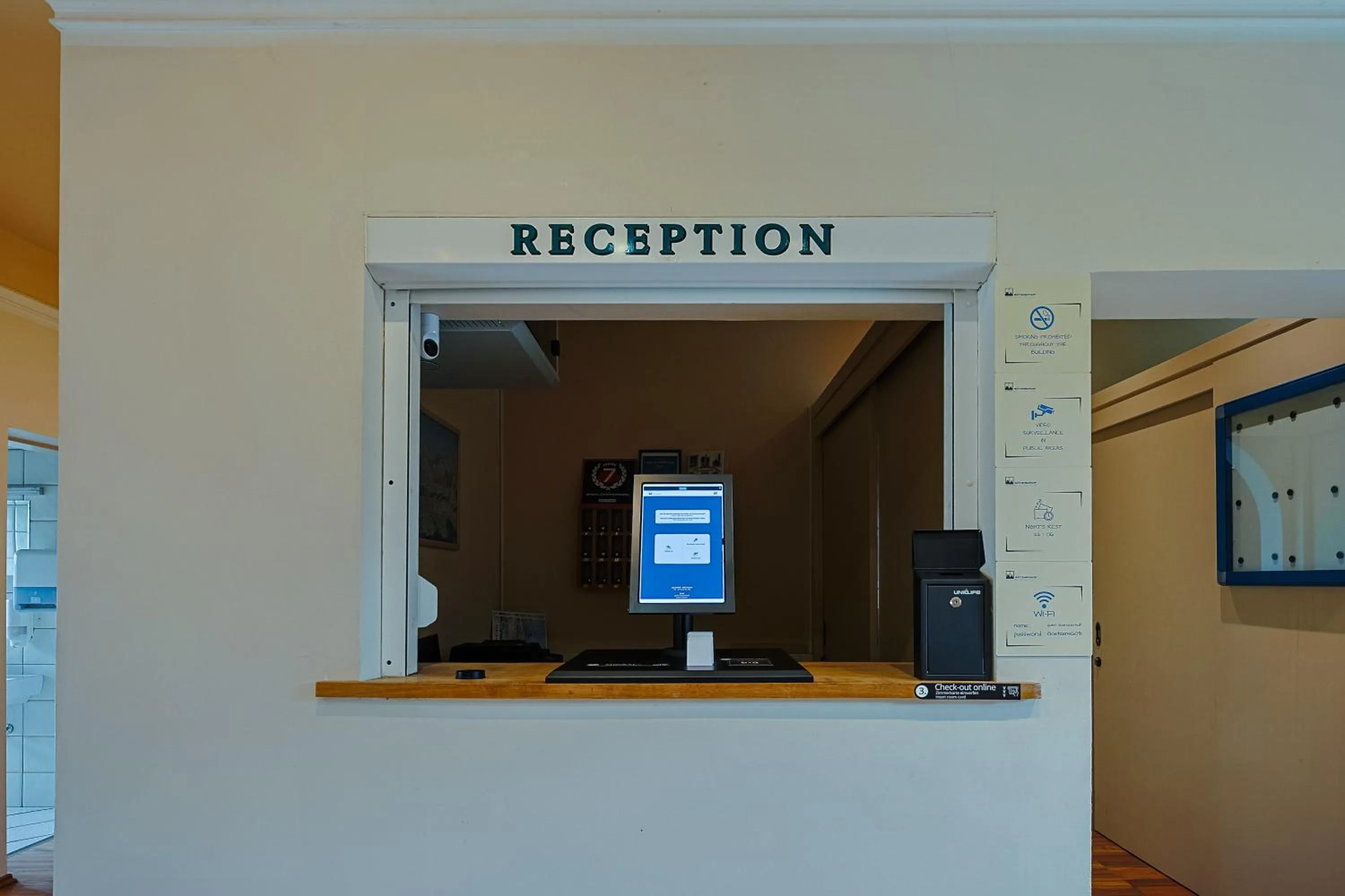 Lobby or reception in Götznerhof - Self-Check-in