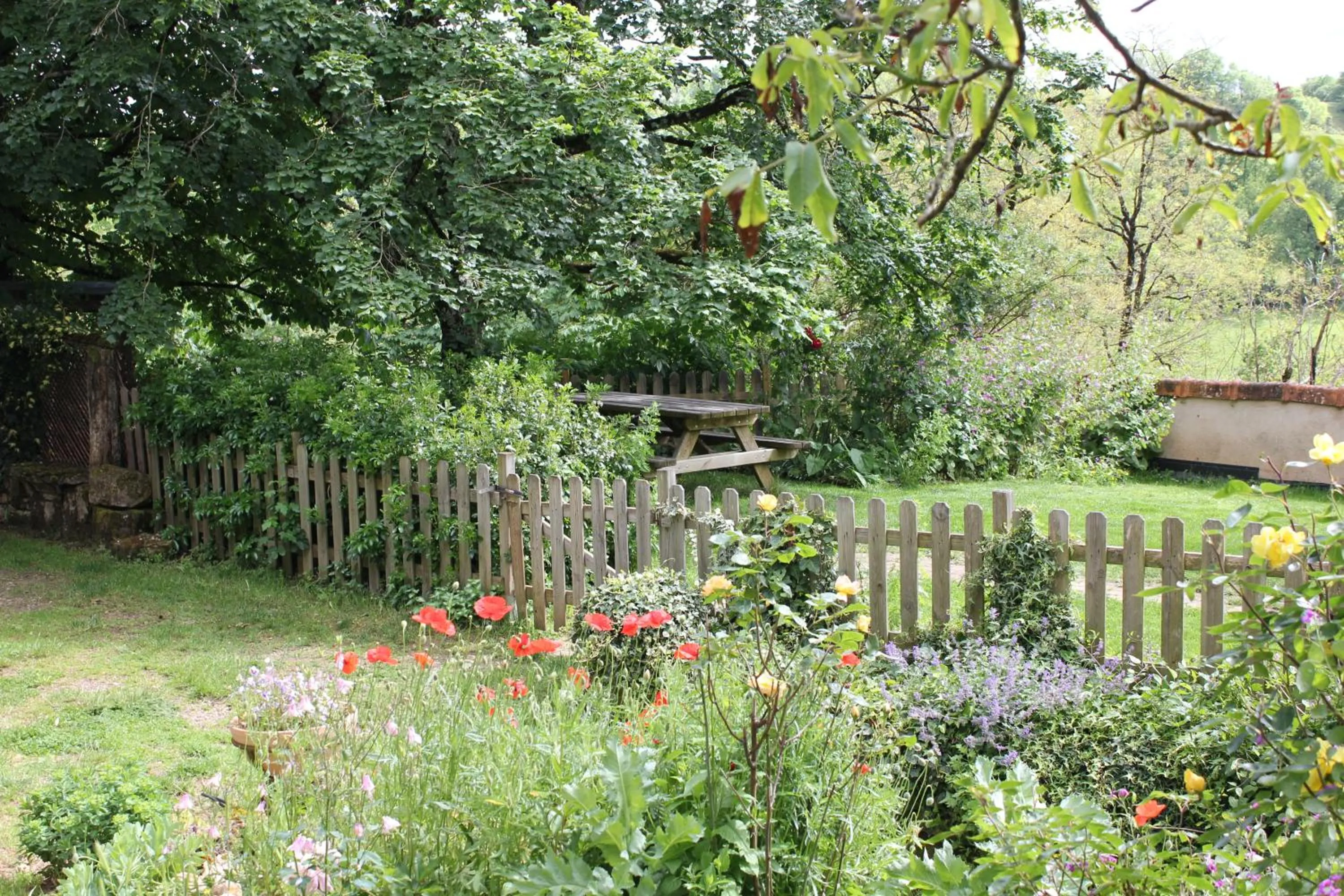 Garden in Les Terrasses de Labade Gîte et Chambres d'hôtes