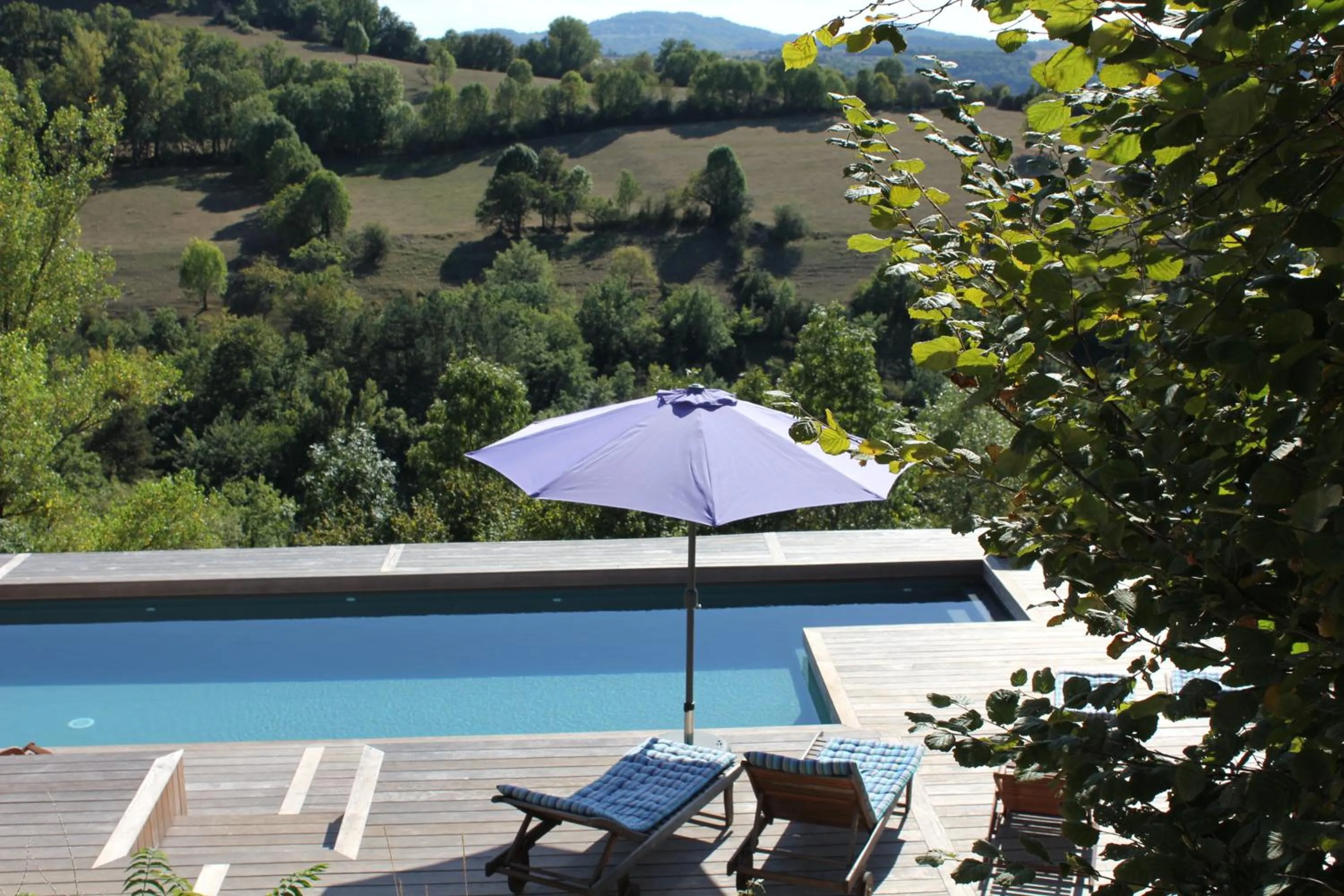 Pool view in Les Terrasses de Labade Gîte et Chambres d'hôtes