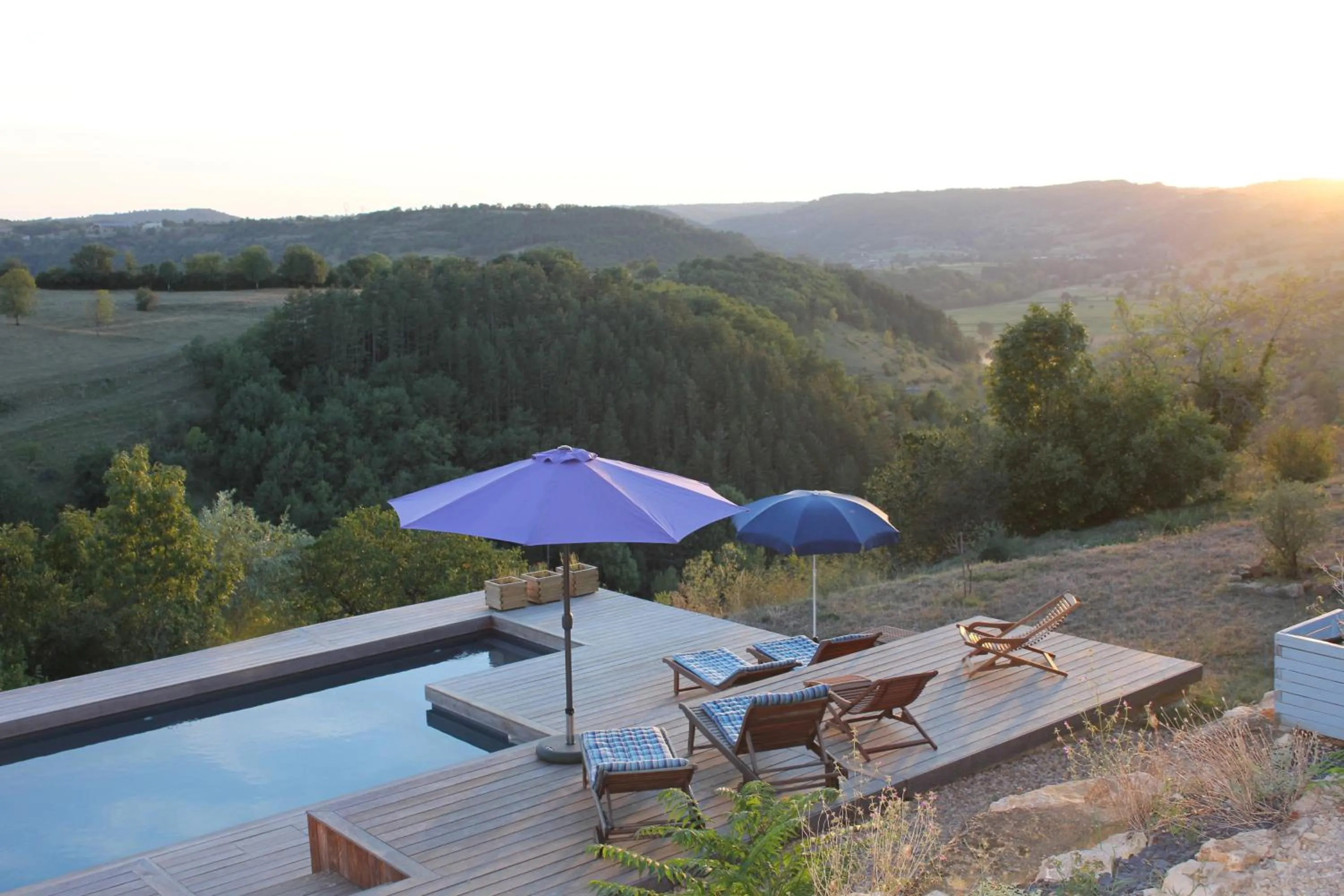Swimming pool in Les Terrasses de Labade Gîte et Chambres d'hôtes