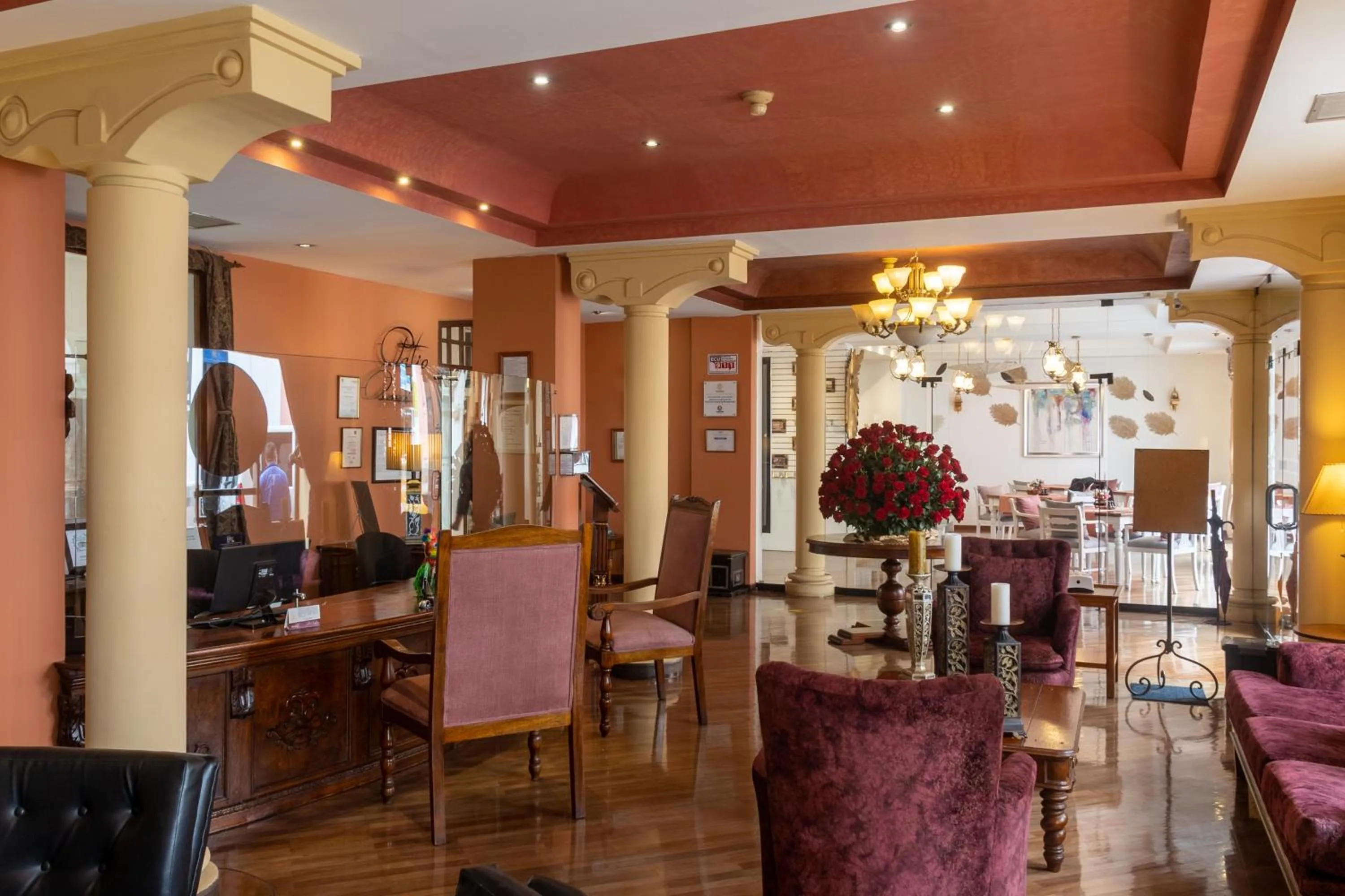 Property building in Hotel Patio Andaluz