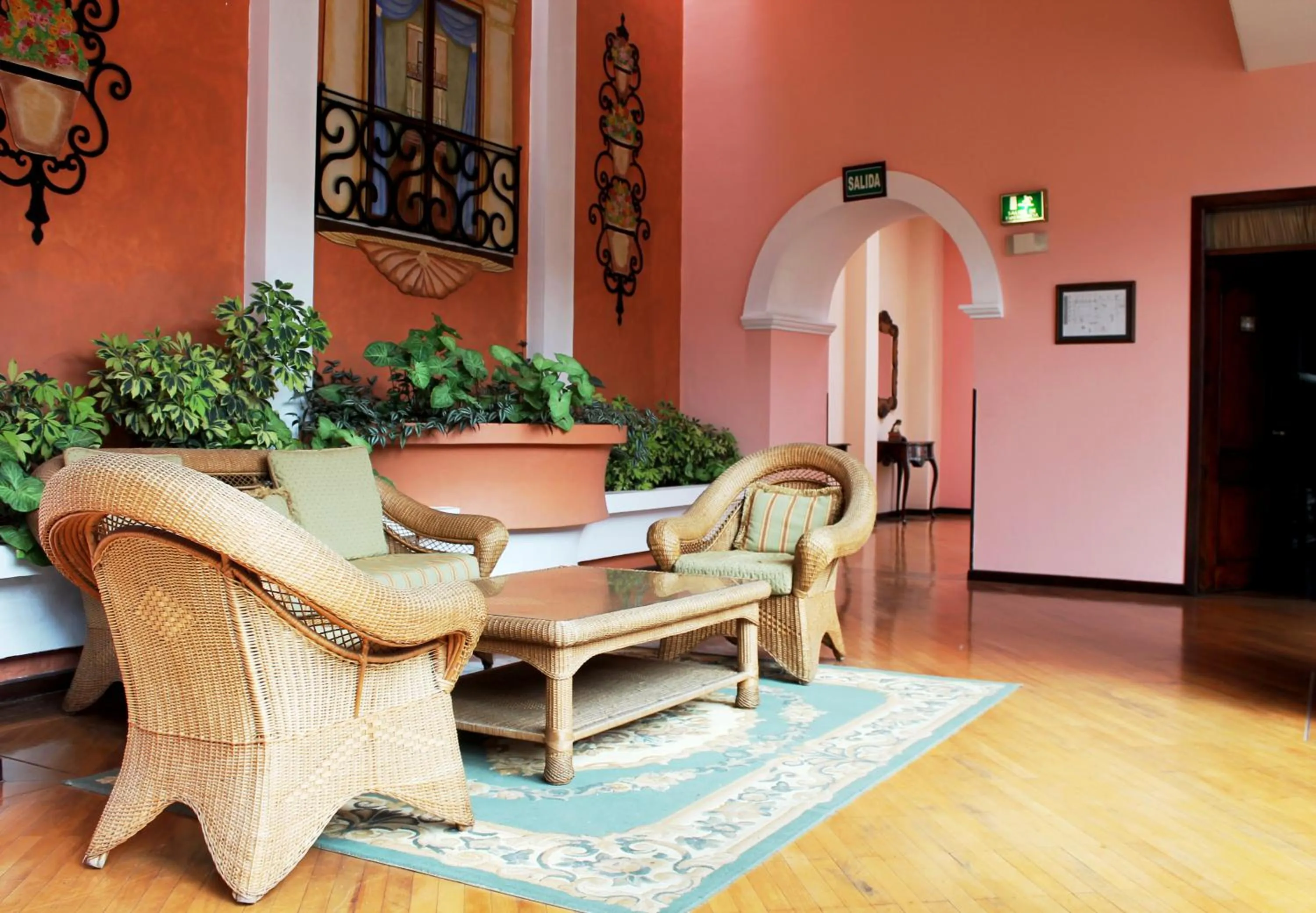 Property building in Hotel Patio Andaluz