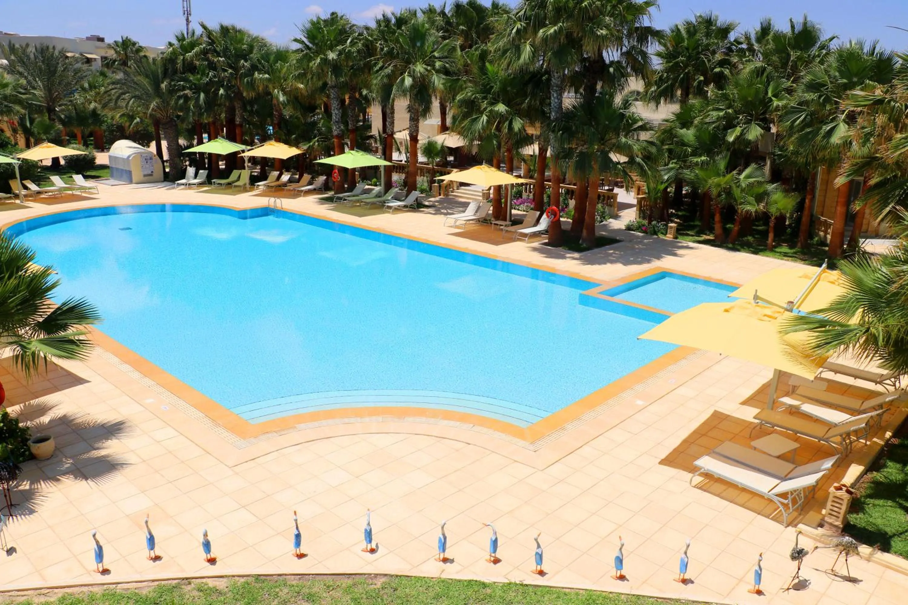 Swimming pool in The Ksar Djerba Charming Hotel & SPA