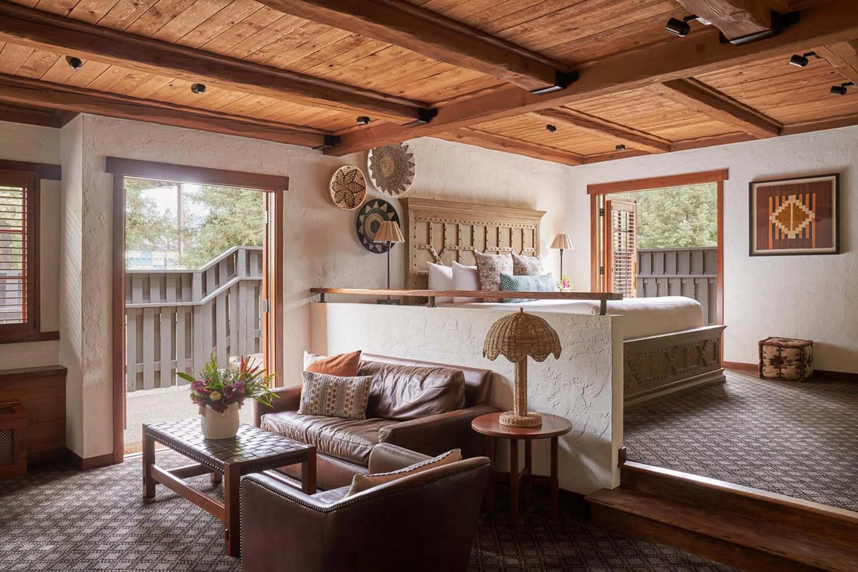 Bed in Rancho Caymus Inn