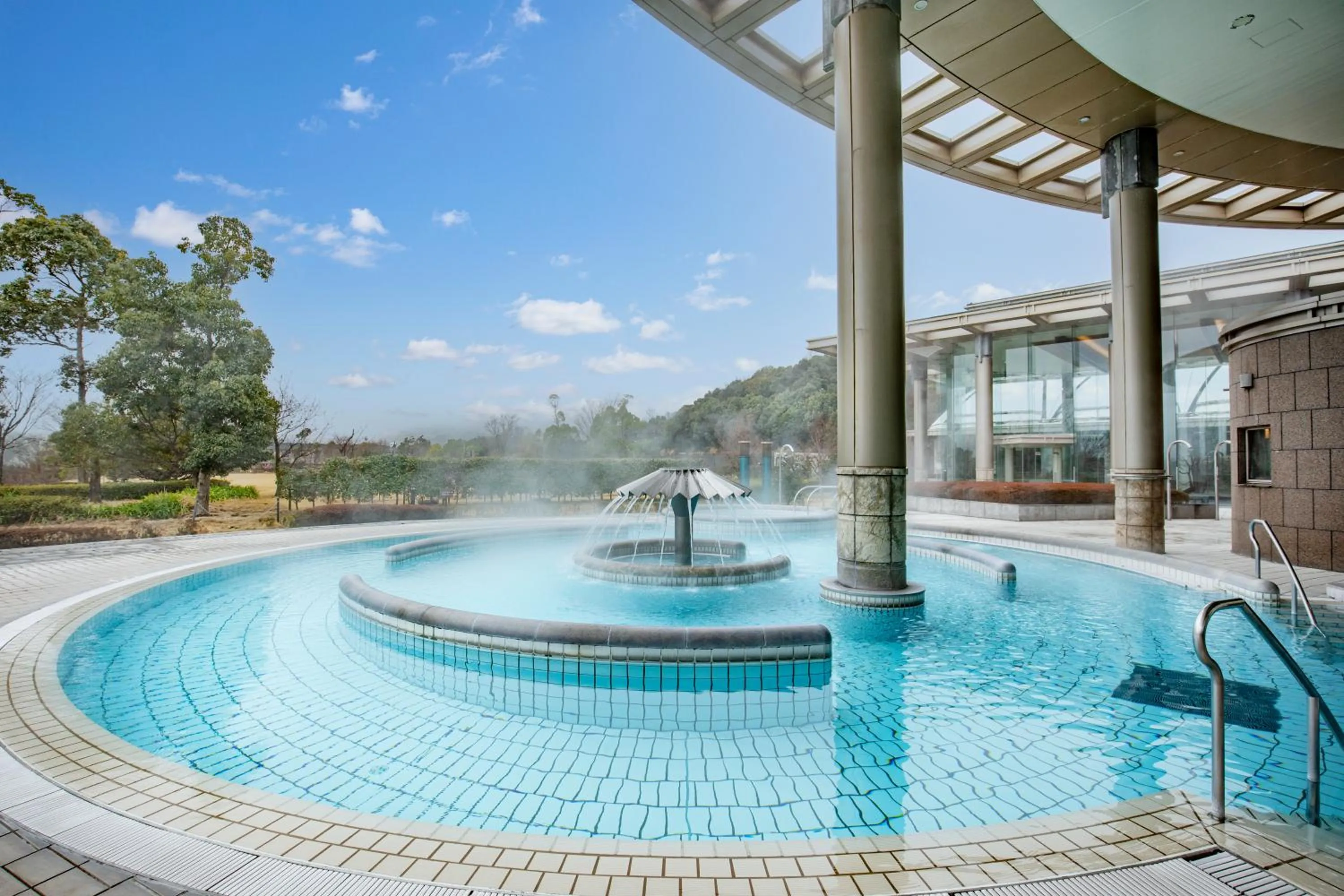Pool view in Hilton Odawara Resort & Spa