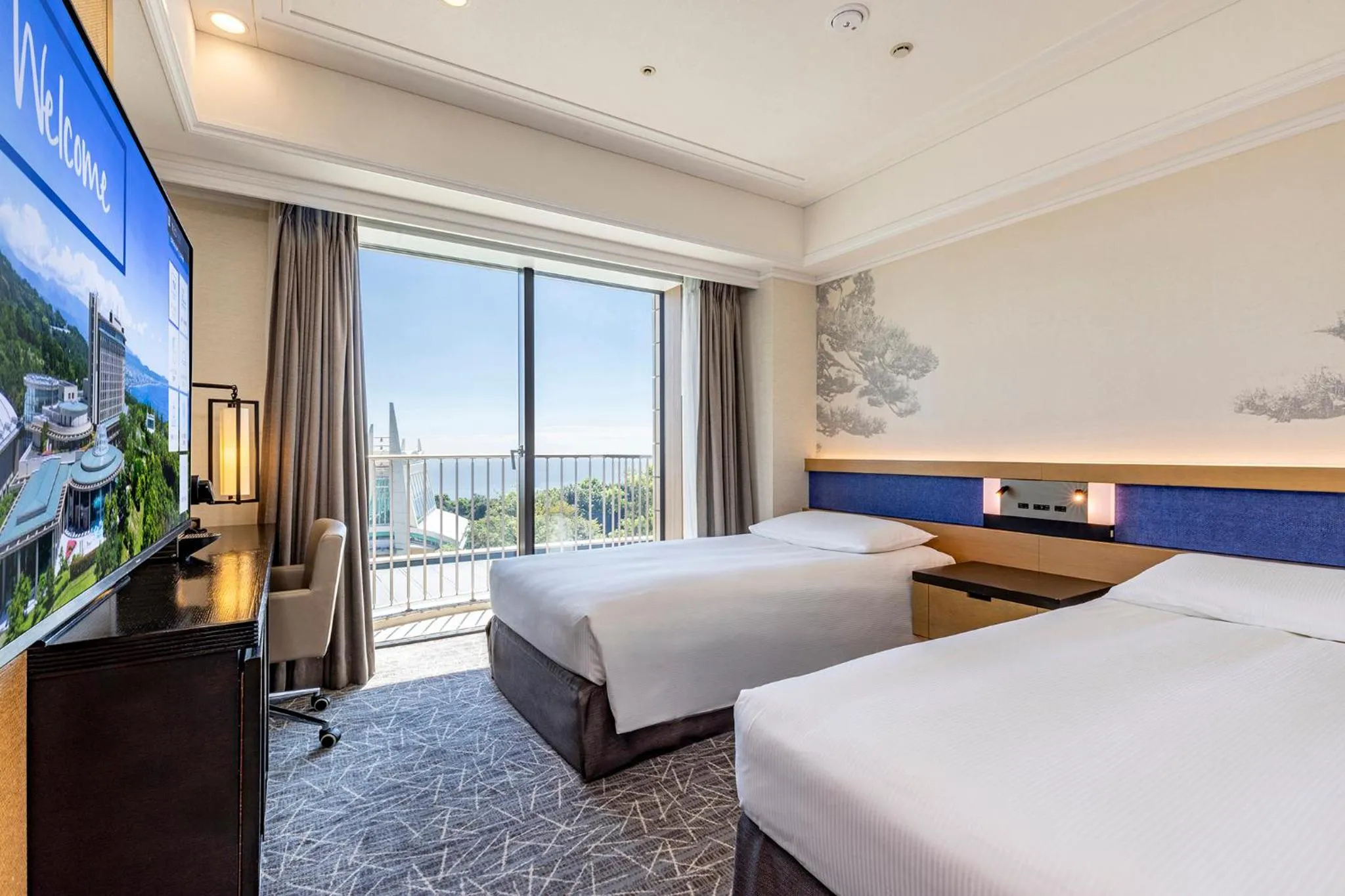 Bedroom, Bed in Hilton Odawara Resort & Spa