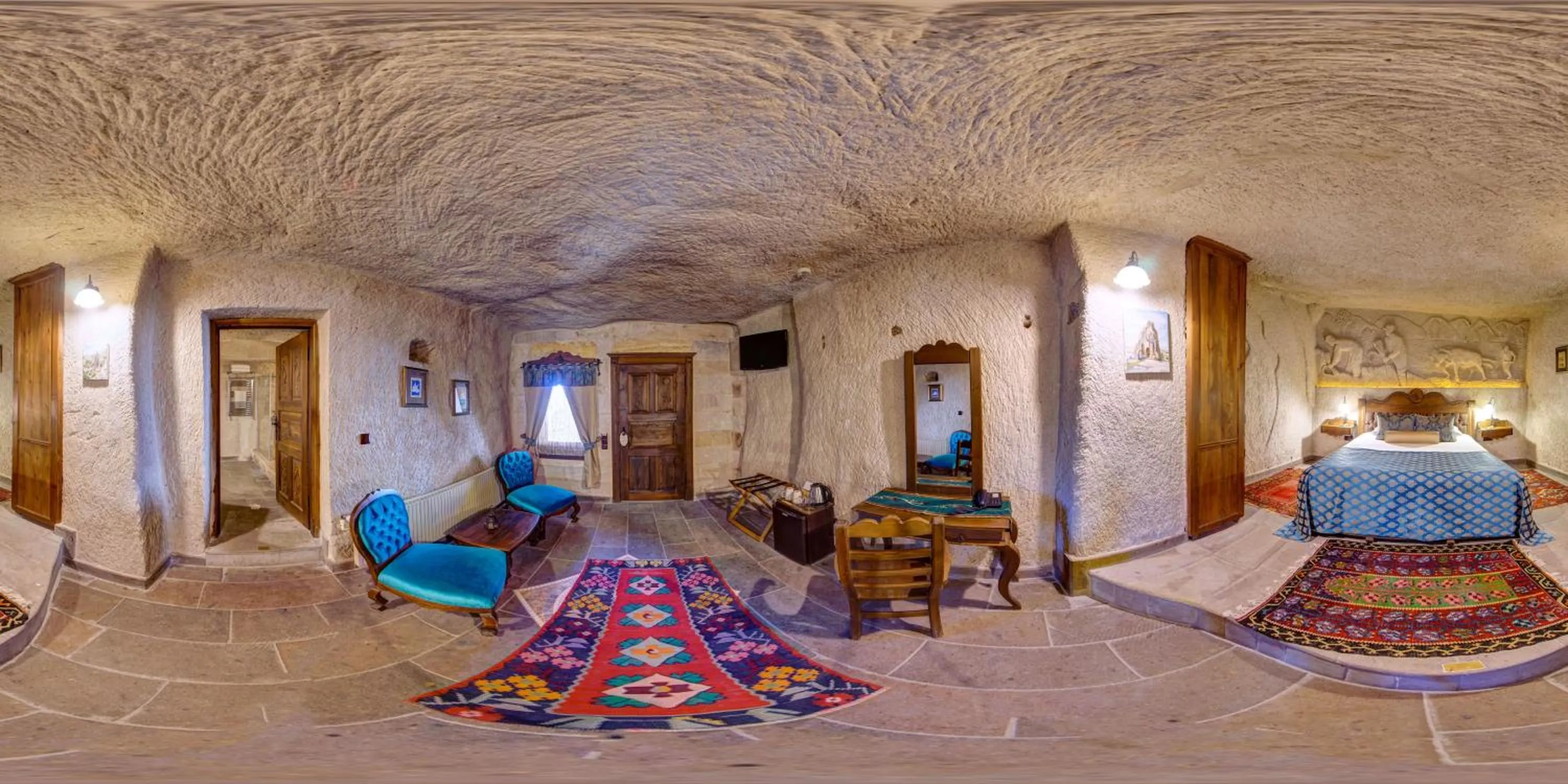 Bedroom, Bed in Miras Hotel