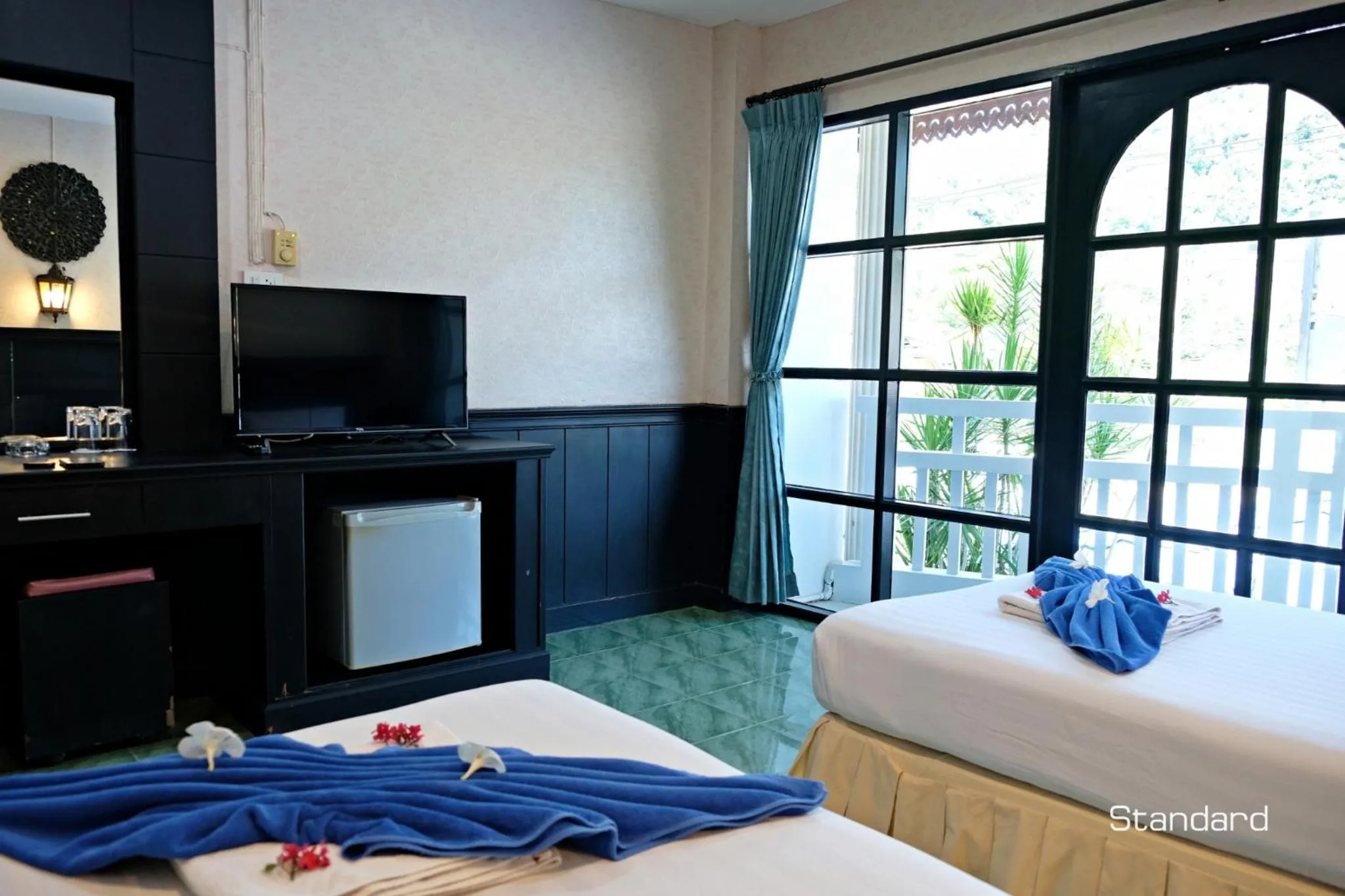 Bed in Andaman Lanta Resort - SHA Extra Plus