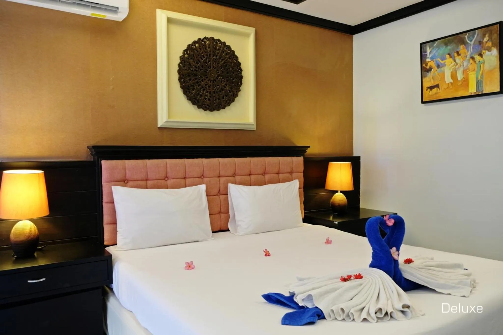 Bed in Andaman Lanta Resort - SHA Extra Plus