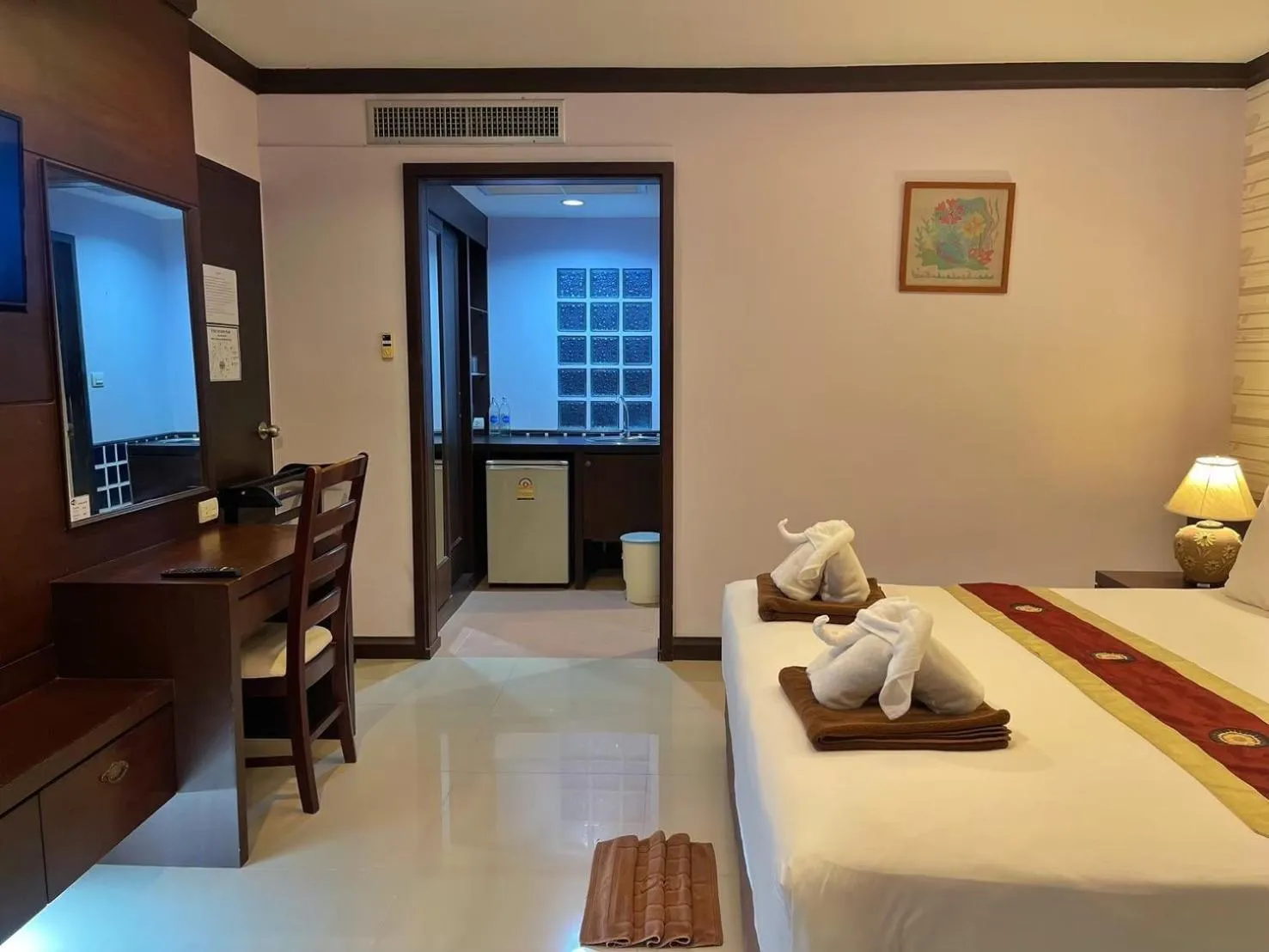 Bed in Andaman Lanta Resort - SHA Extra Plus