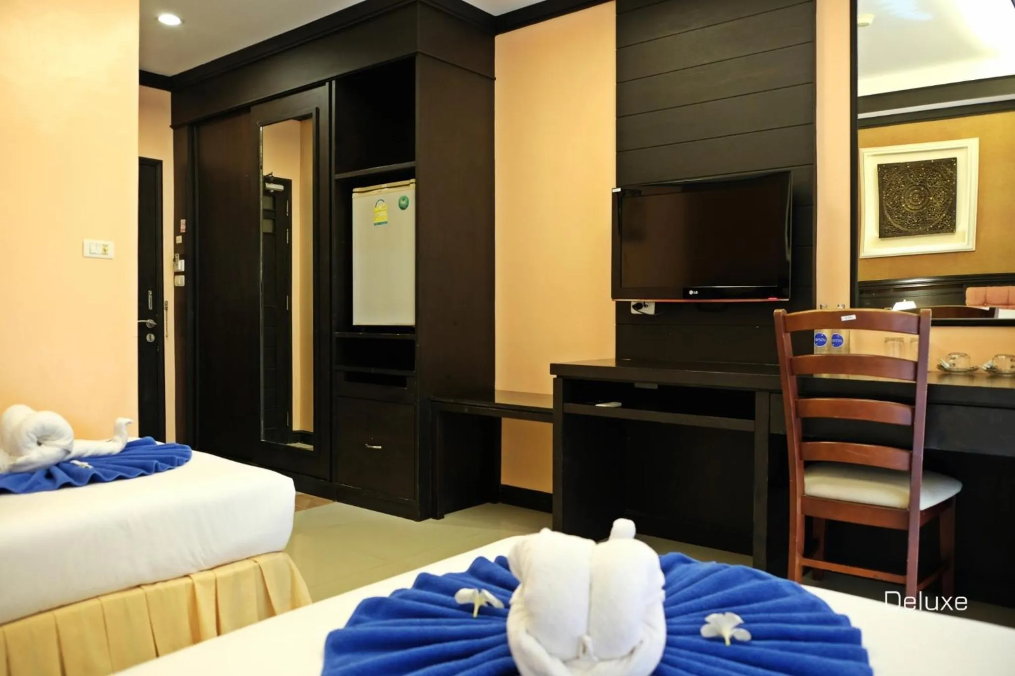 Bed in Andaman Lanta Resort - SHA Extra Plus
