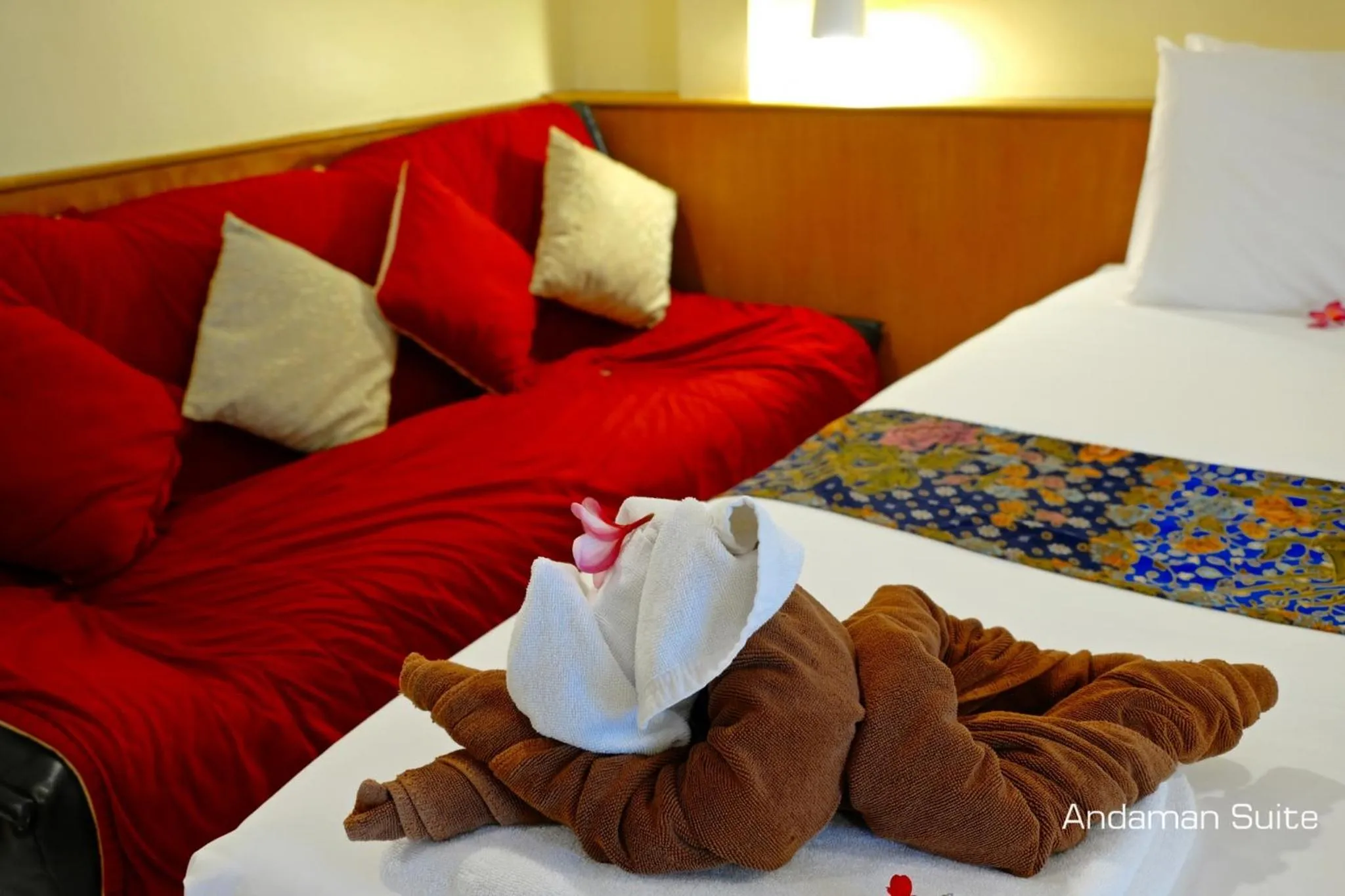 Bed in Andaman Lanta Resort - SHA Extra Plus