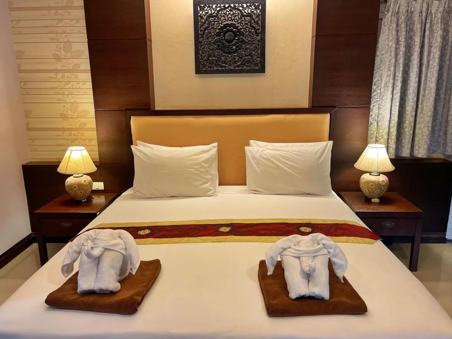 Bed in Andaman Lanta Resort - SHA Extra Plus