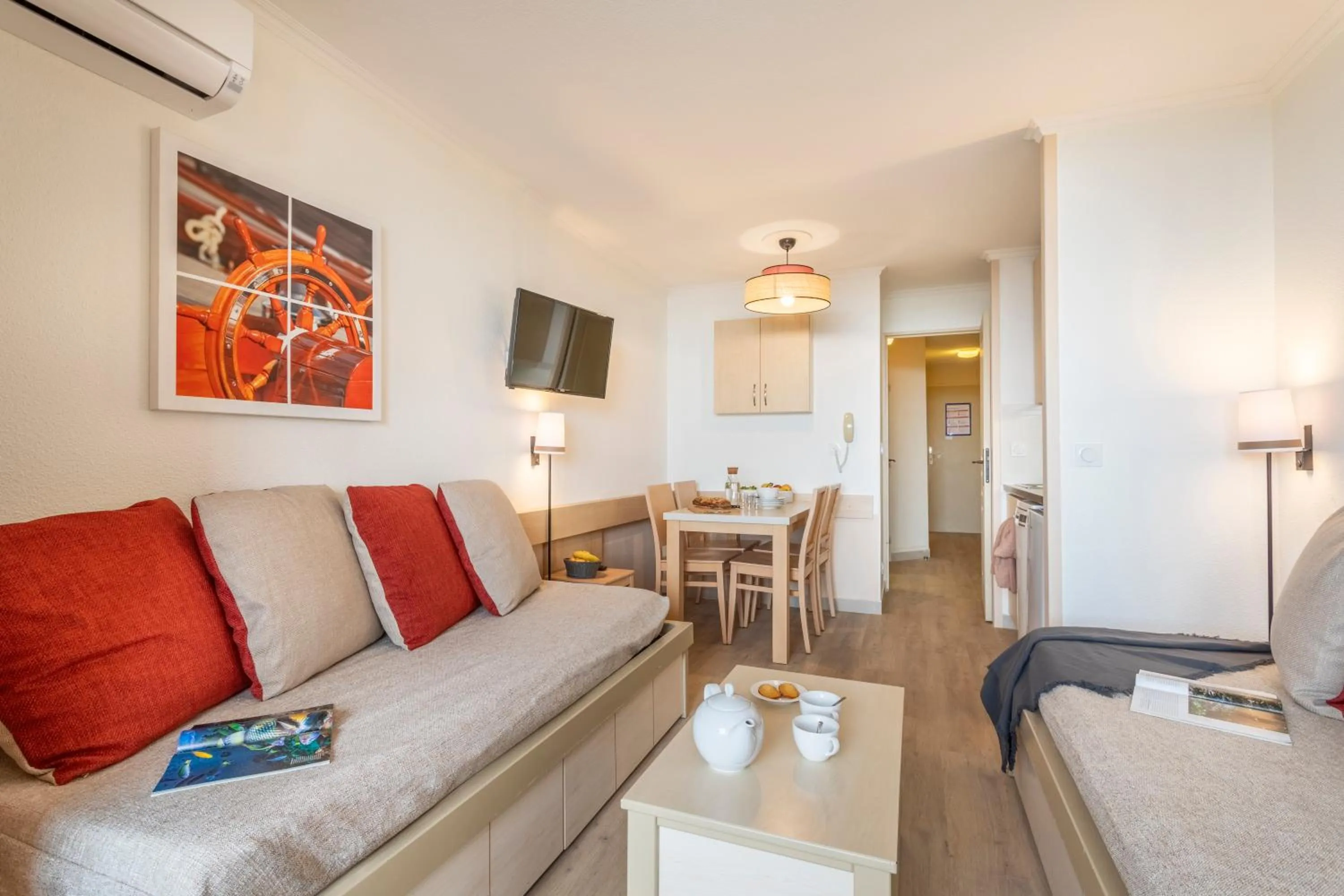 Bed in Résidence Pierre & Vacances L’Anse De Pramousquier