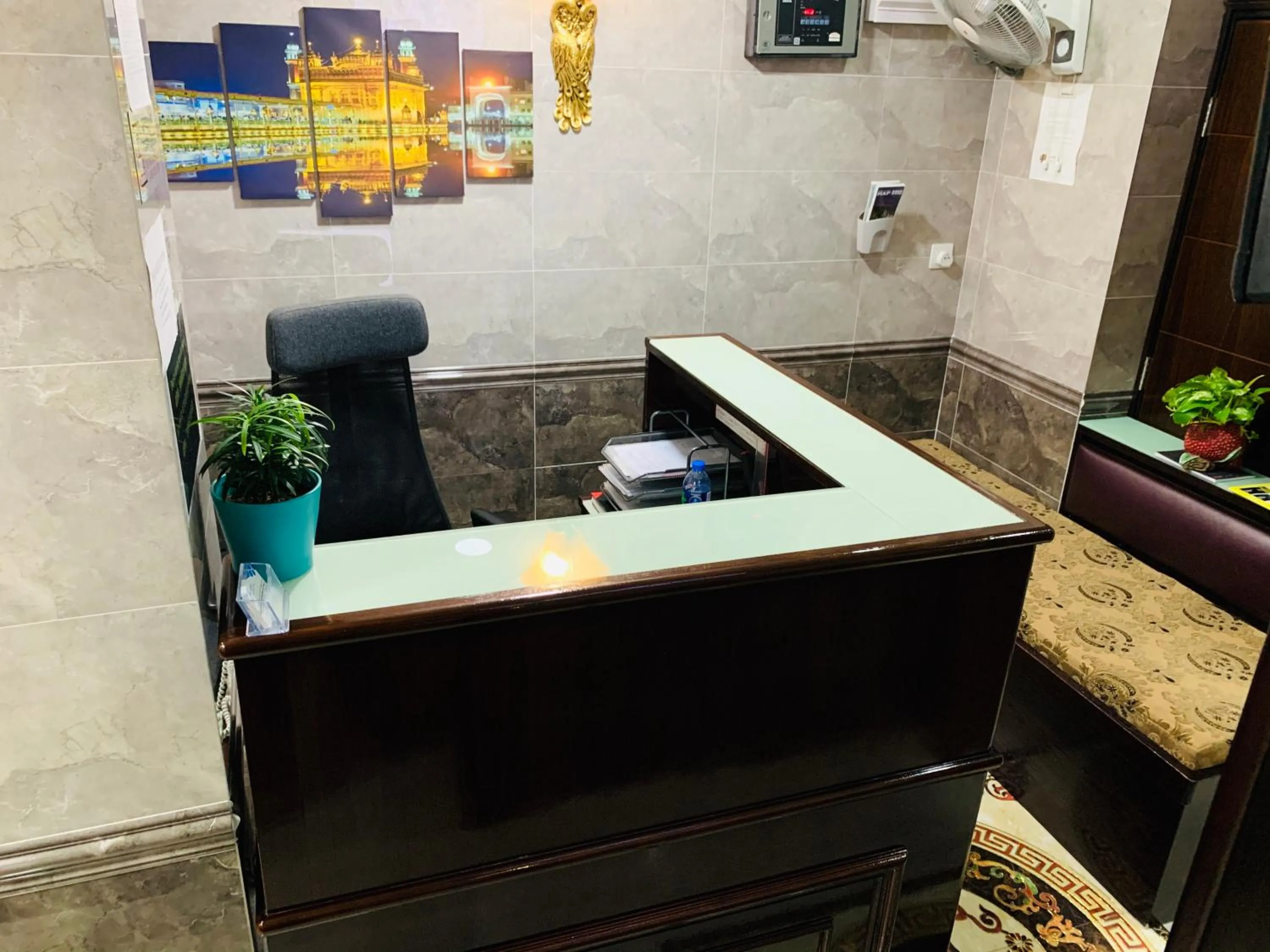 Lobby or reception in Victoria Inn