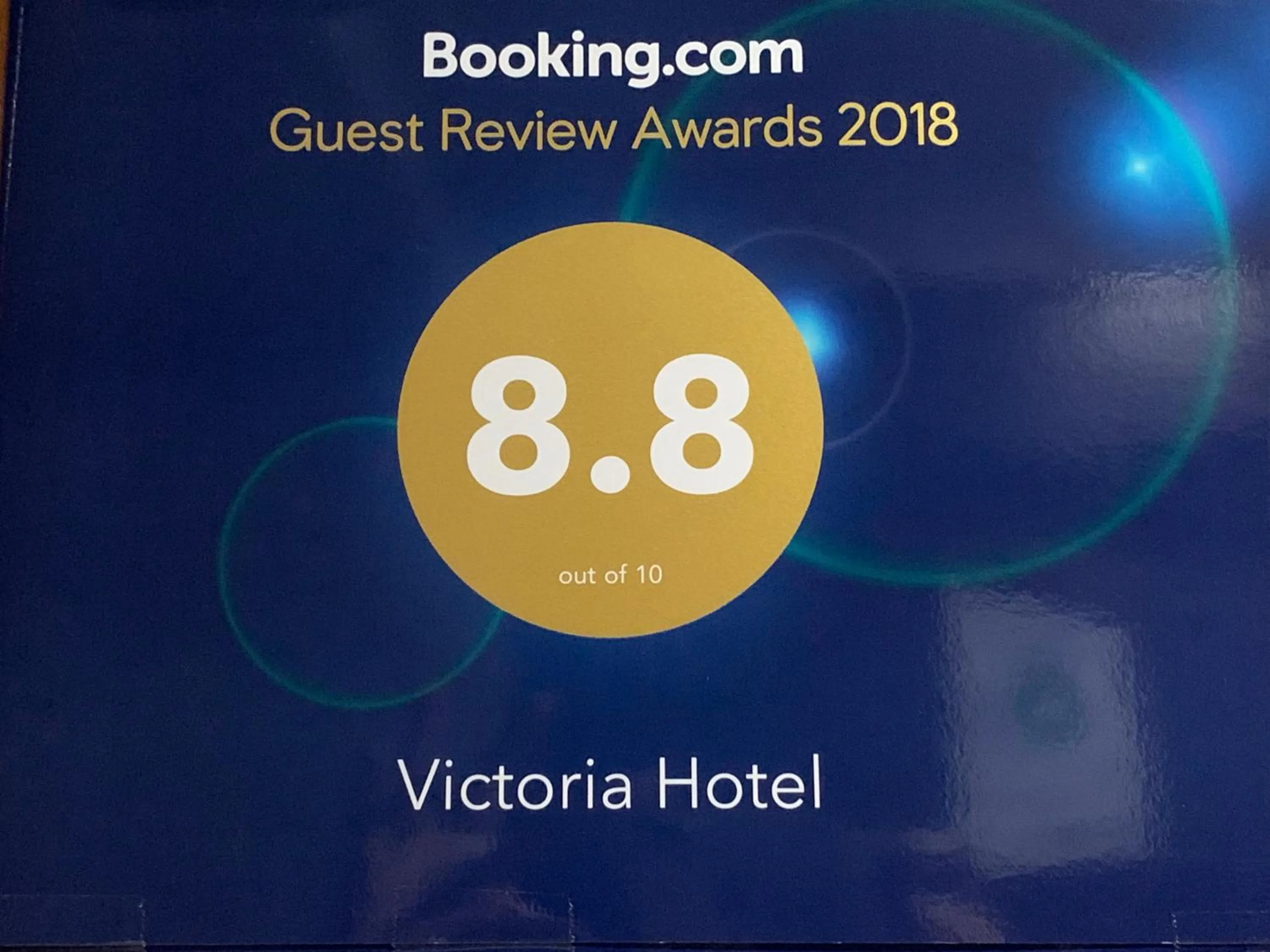 Certificate/Award in Victoria Inn