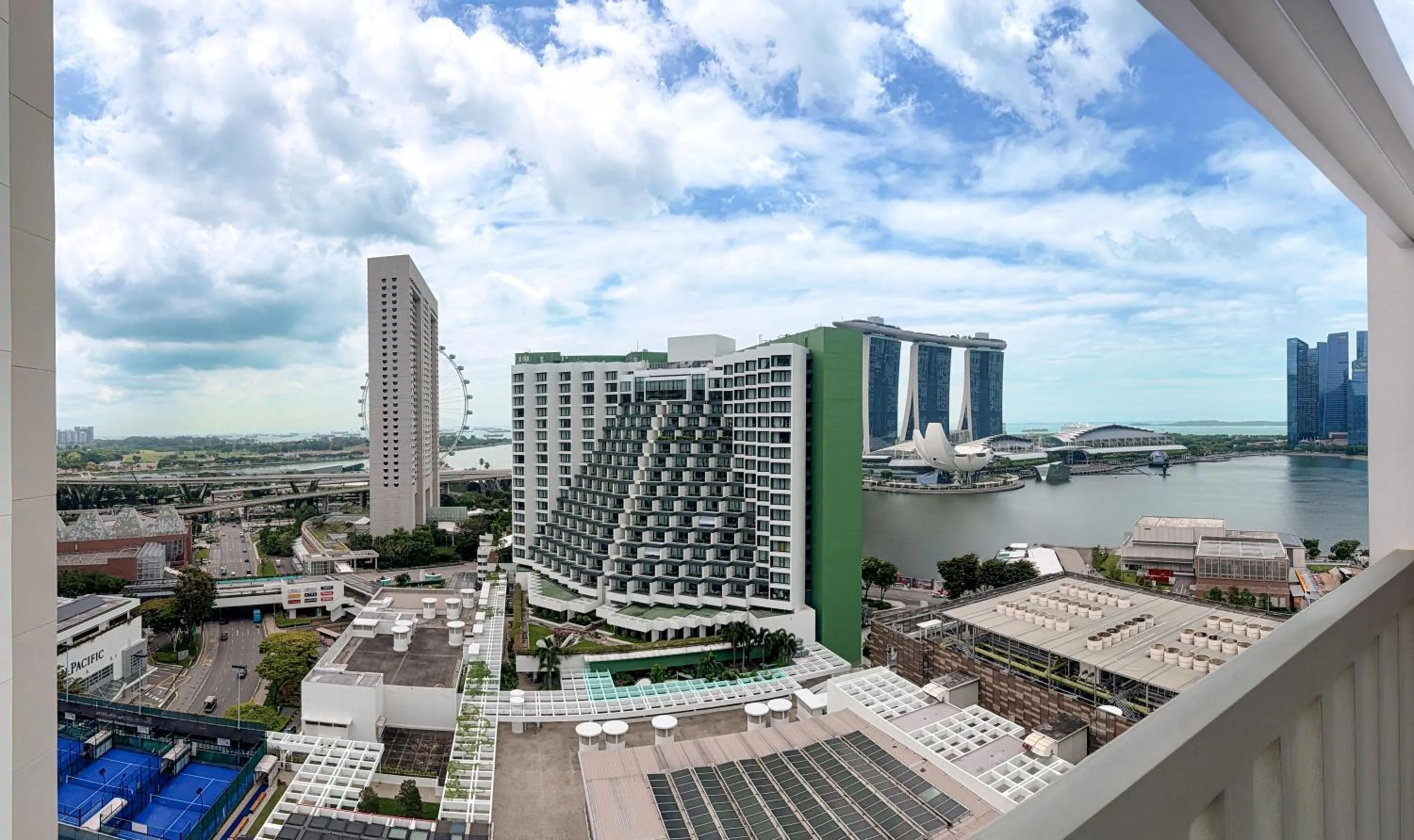 View (from property/room) in PARKROYAL COLLECTION Marina Bay, Singapore