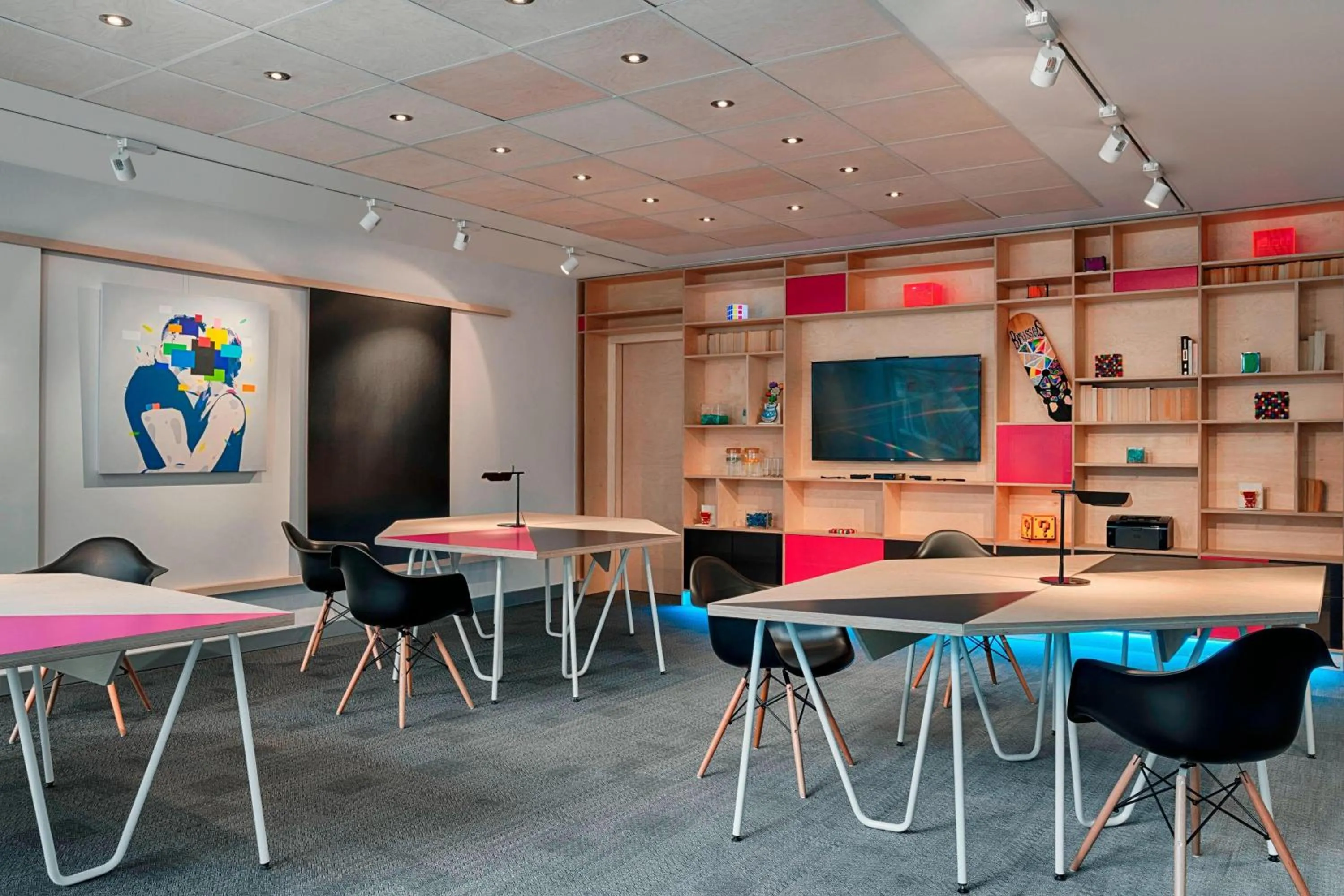 Meeting/conference room in Aloft Brussels Schuman