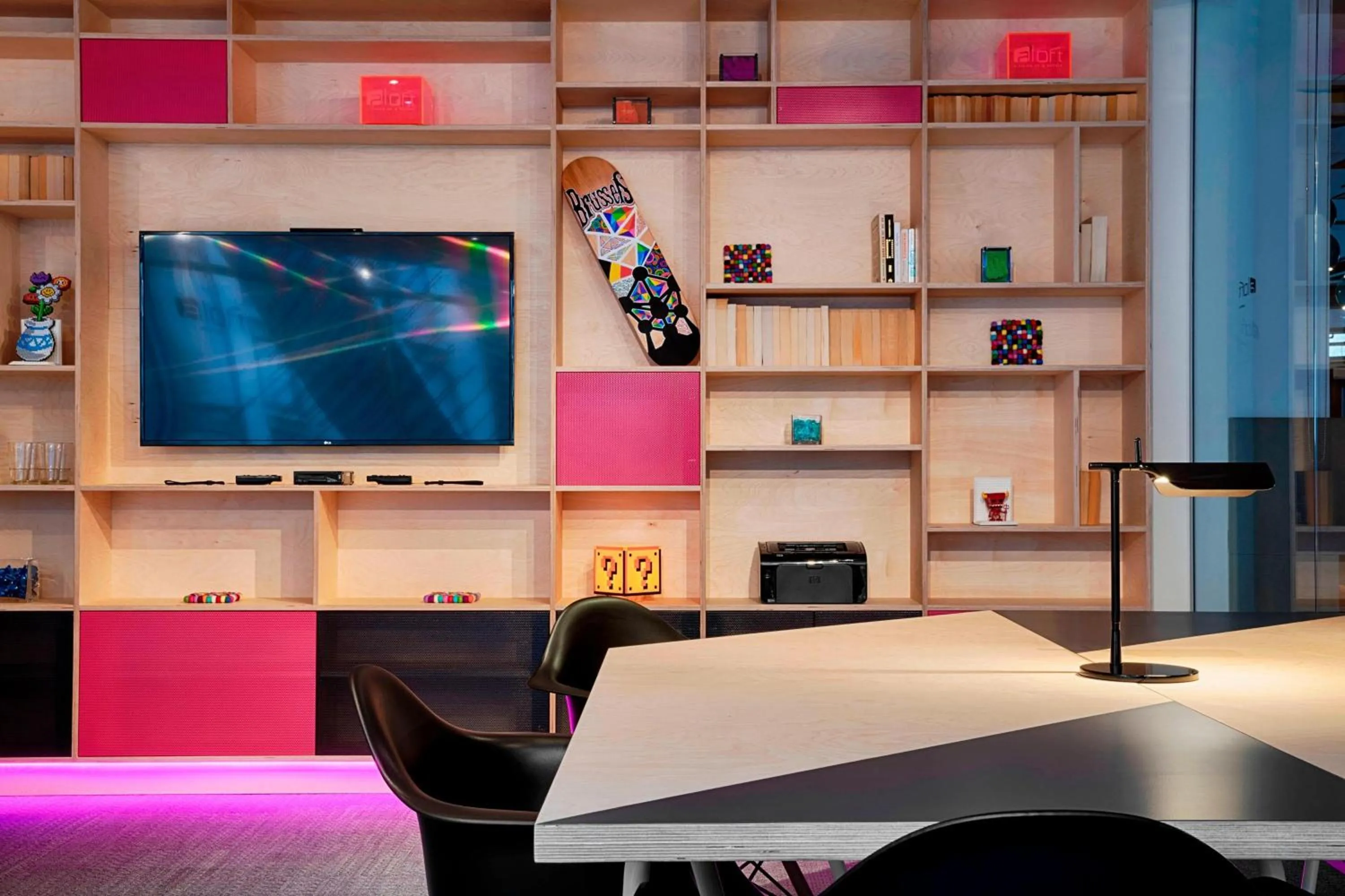 Meeting/conference room in Aloft Brussels Schuman