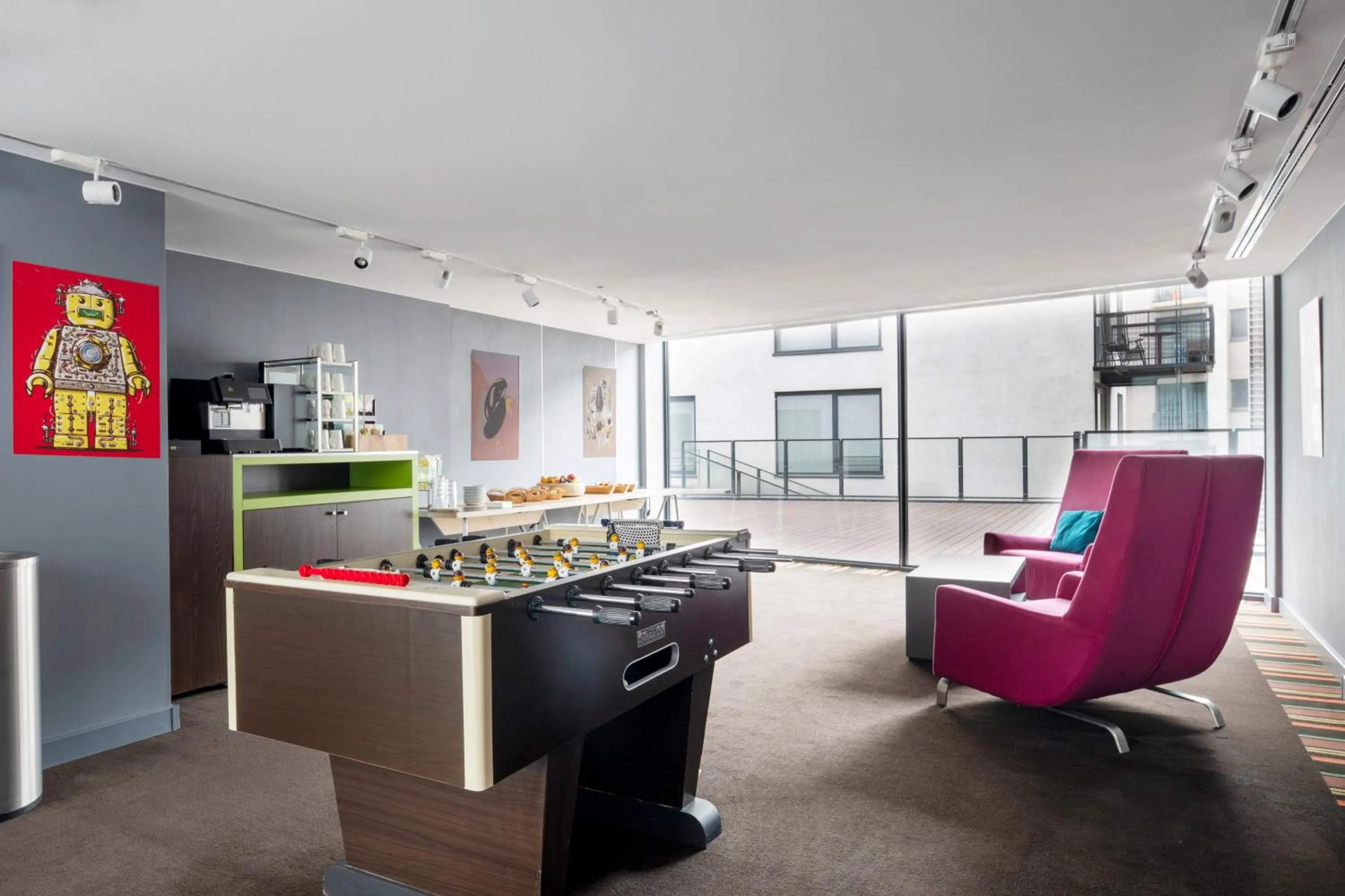 Game Room in Pestana Brussels Schuman