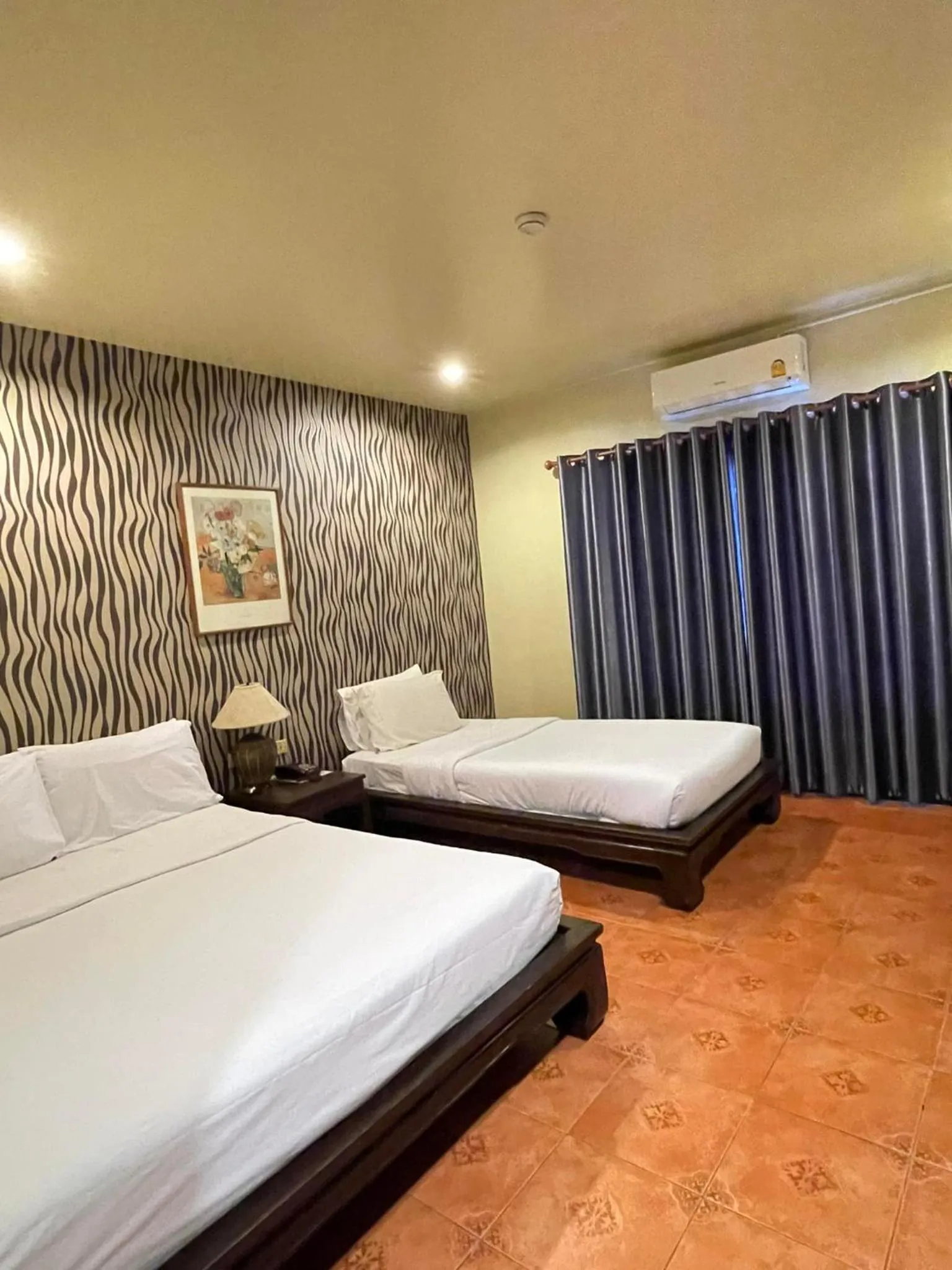 Bed in Chiang Mai Thai House,Thapae