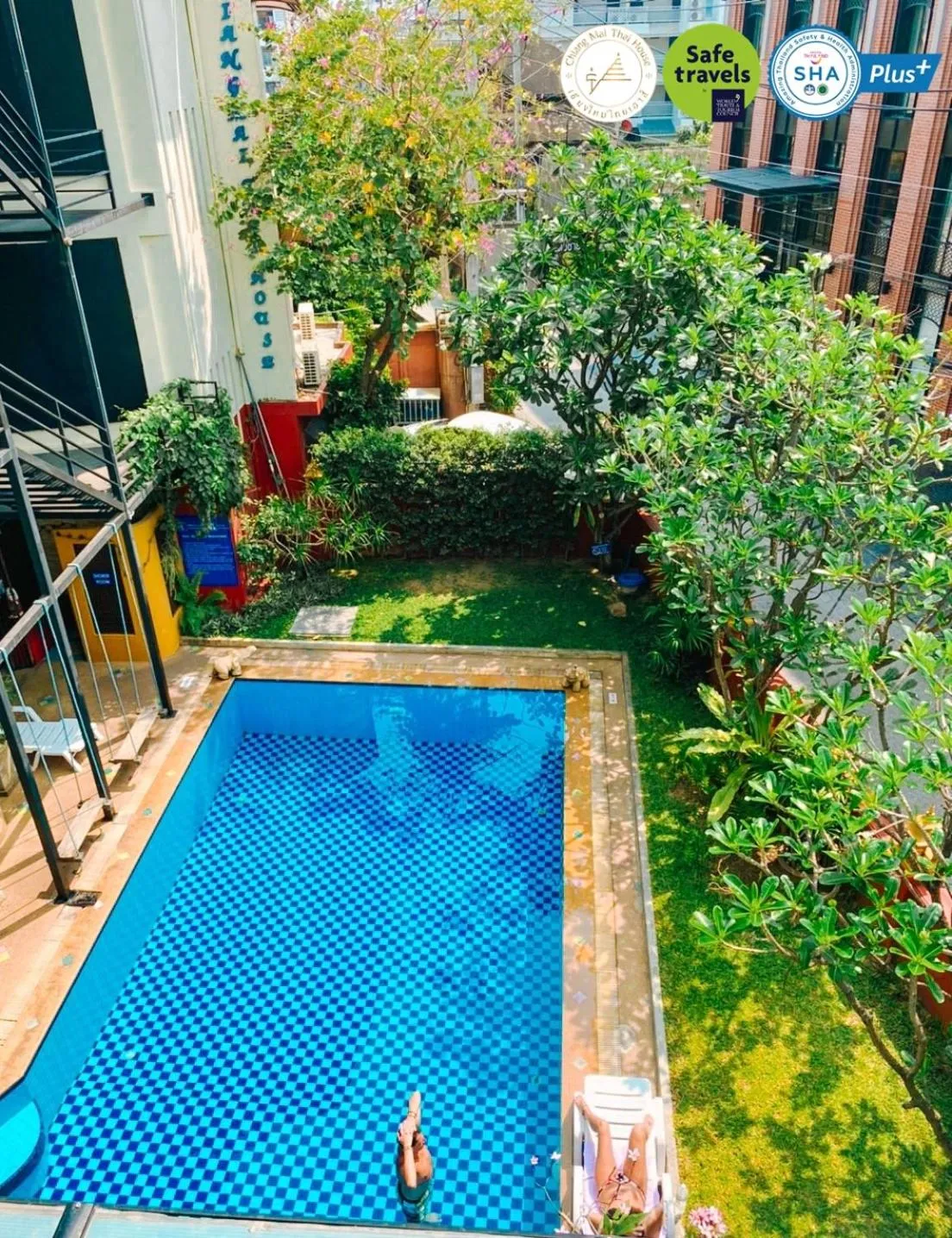 Swimming pool in Chiang Mai Thai House,Thapae