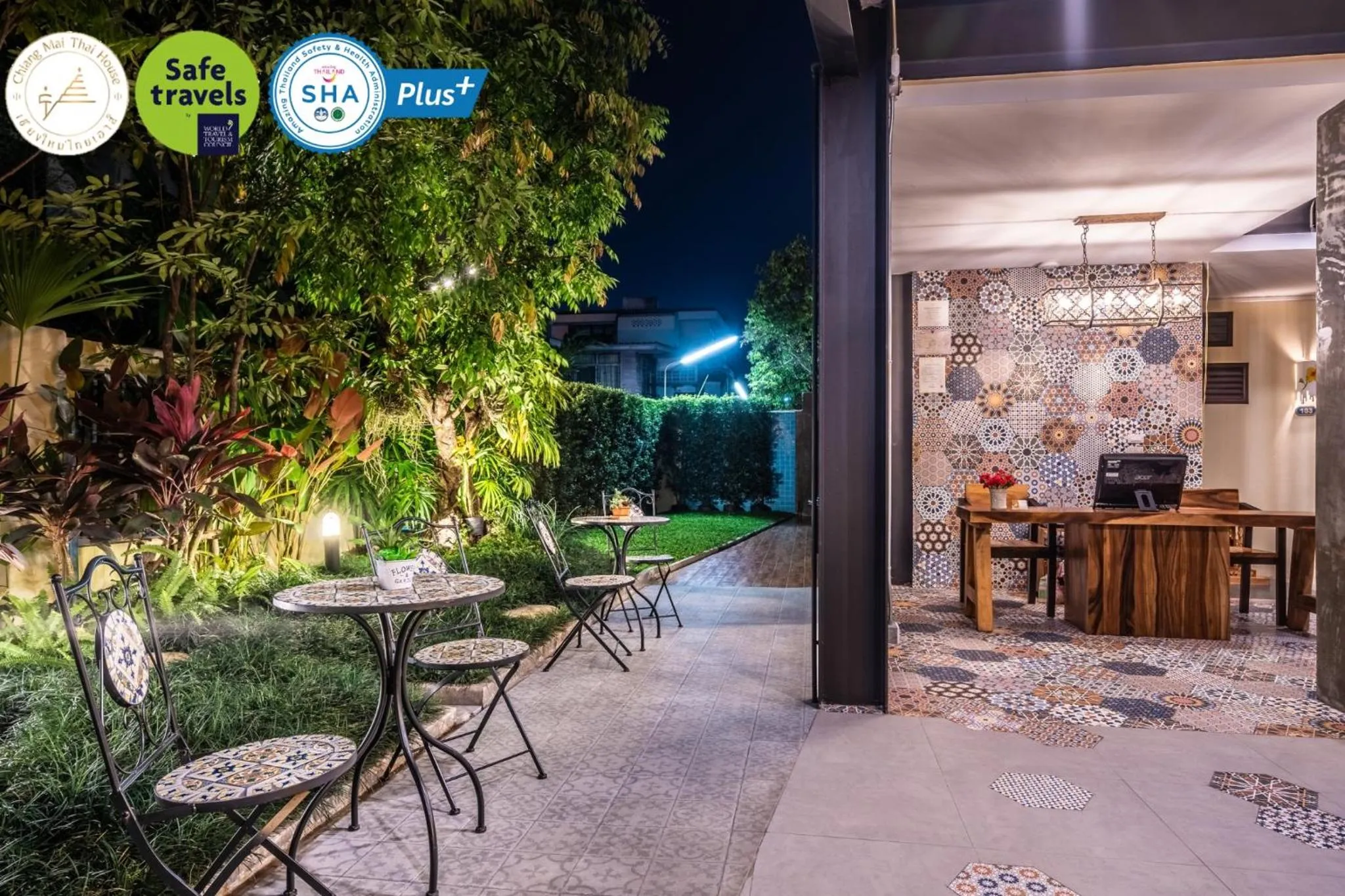 Area and facilities in Chiang Mai Thai House,Thapae