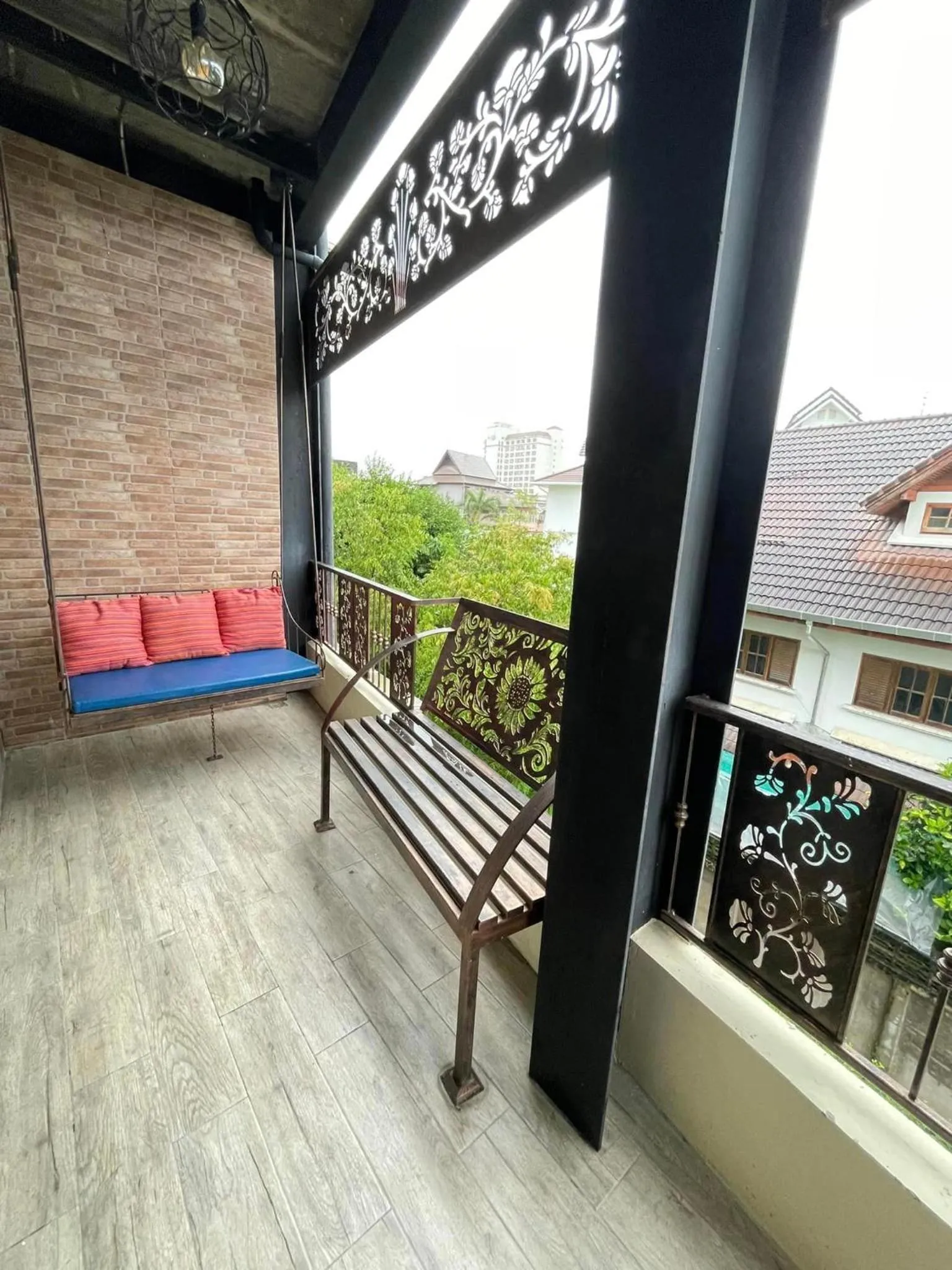 Balcony/Terrace in Chiang Mai Thai House,Thapae
